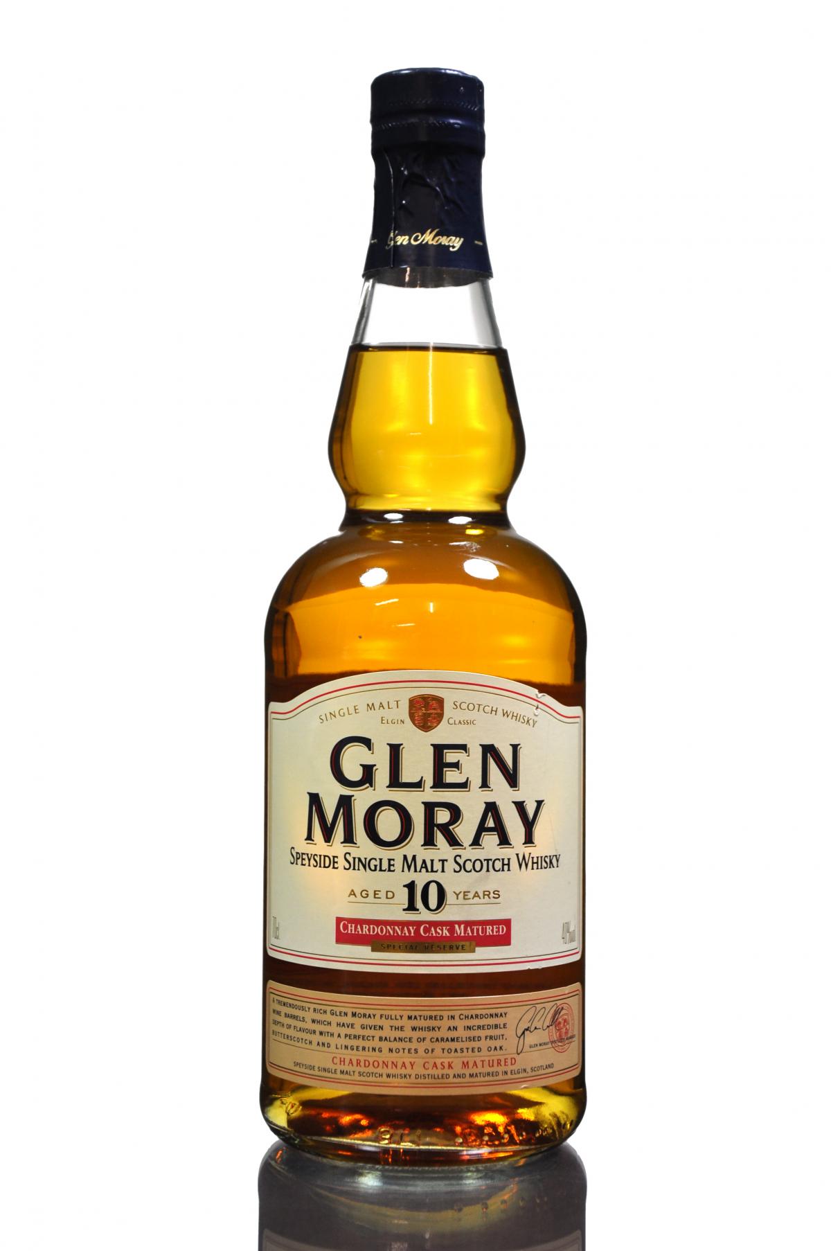 Glen Moray 10 Year Old - Chardonnay Casks