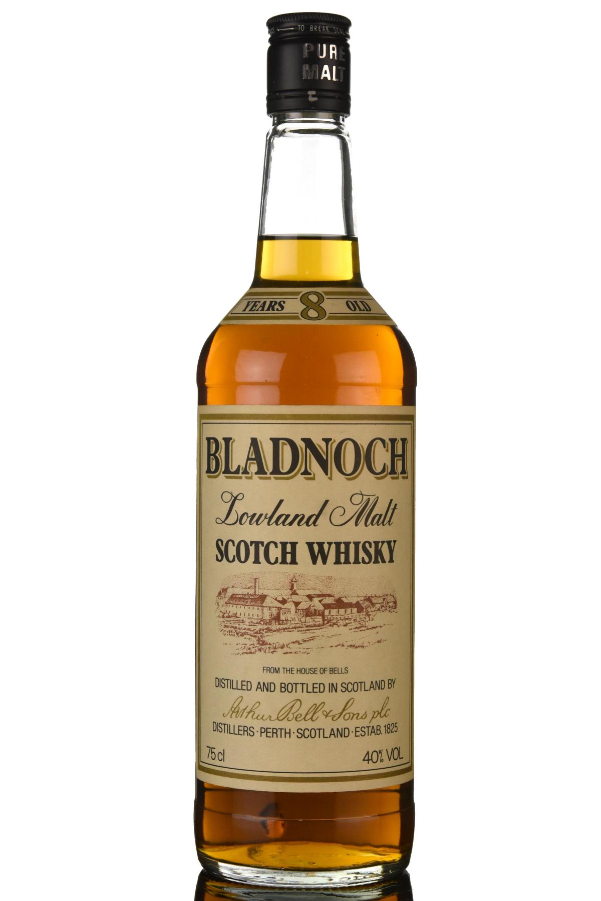 Bladnoch 8 Year Old - 1980s