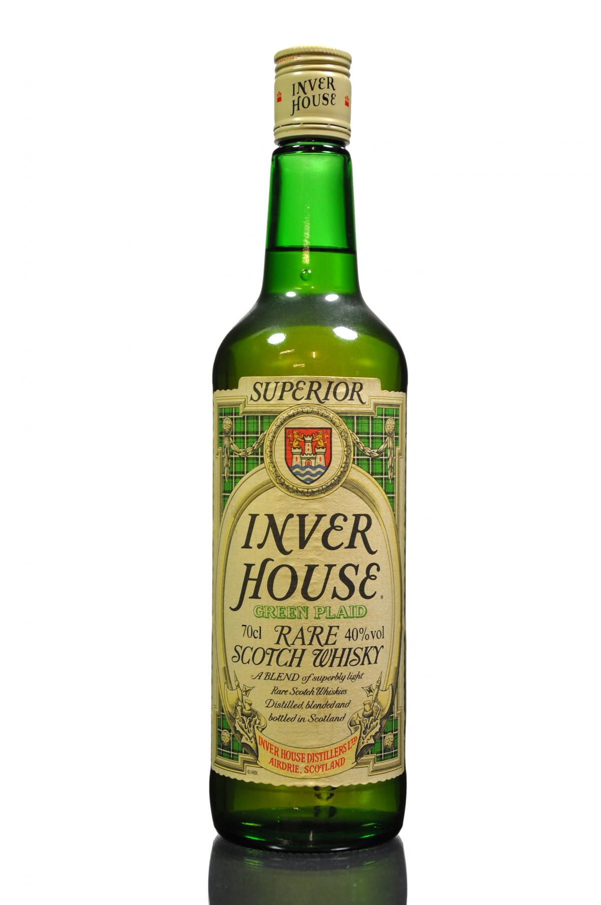 Inver House Green Plaid - 1990s