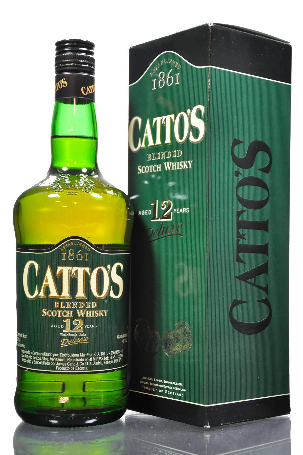 Cattos Deluxe 12 Year Old
