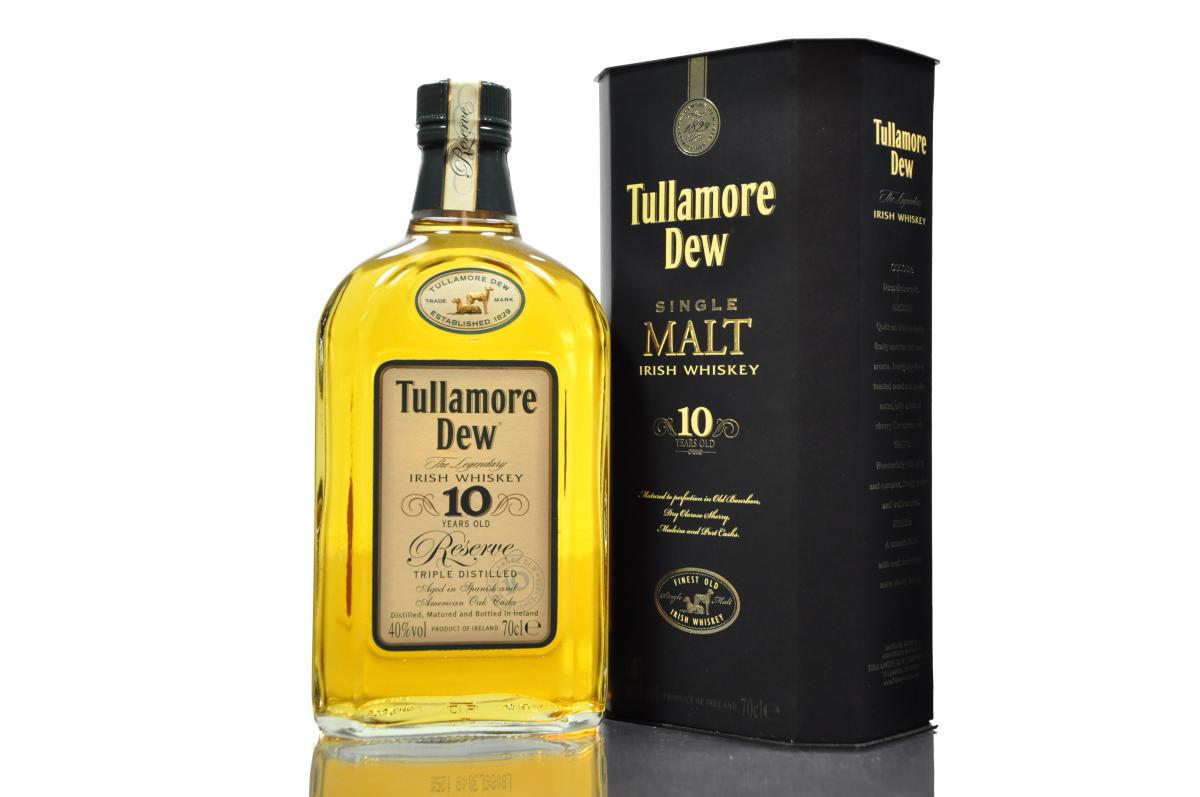 Tullamore Dew 10 Year Old - Irish Single Malt