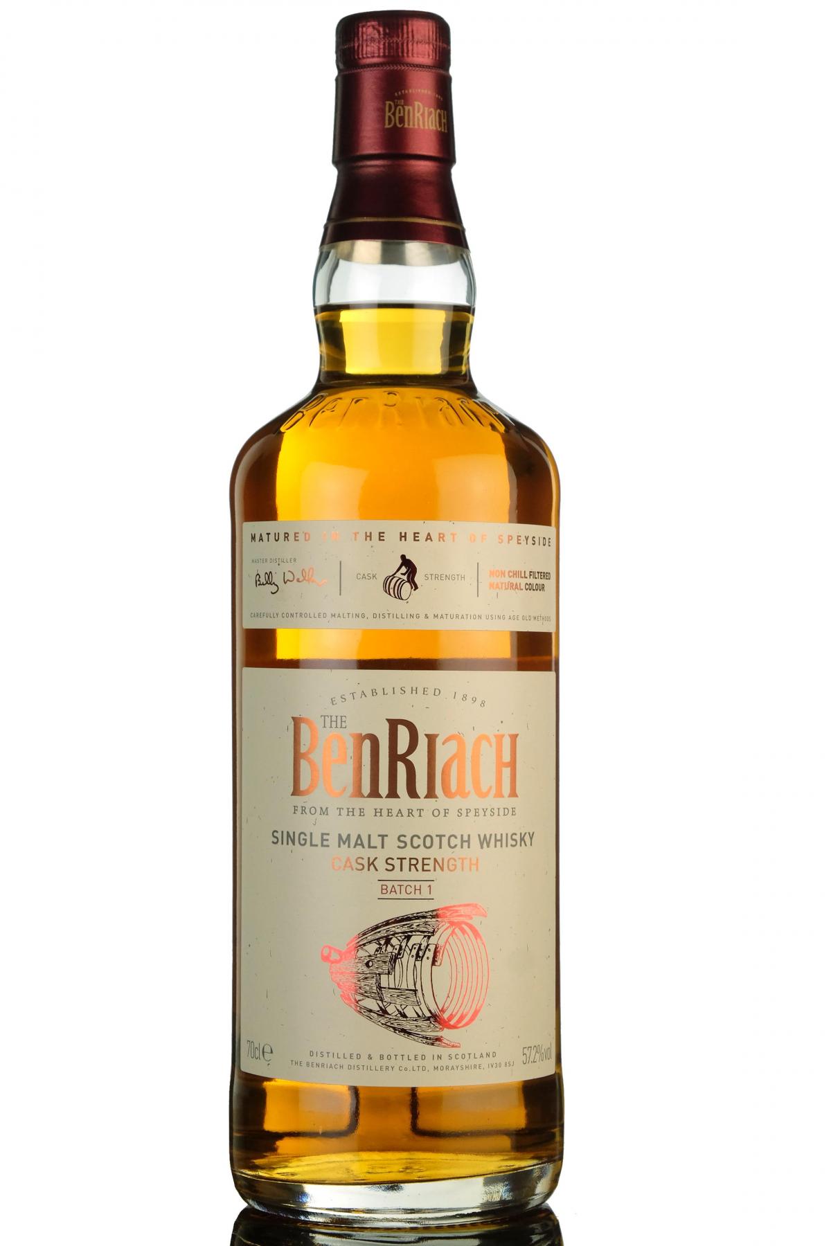 Benriach Cask Strength - Batch 1