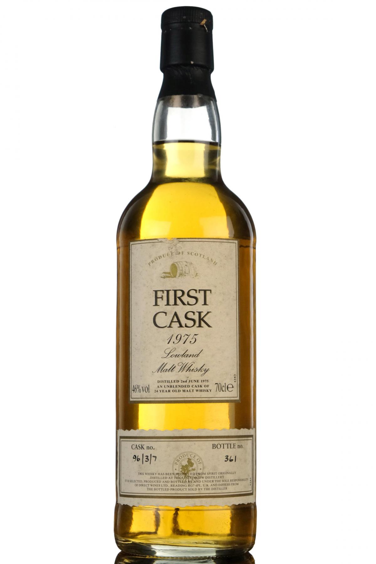 Linlithgow 1975 - 24 Year Old - First Cask 96/3/7