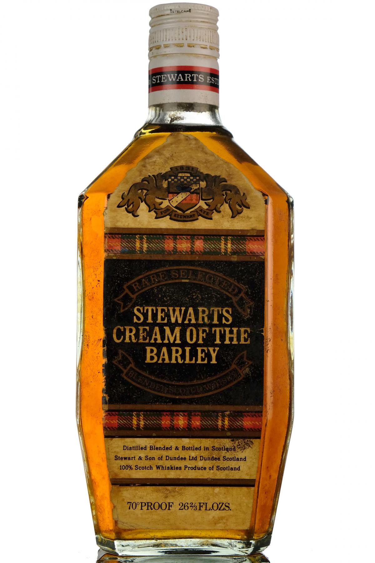 Stewarts Cream Of The Barley - 1970s