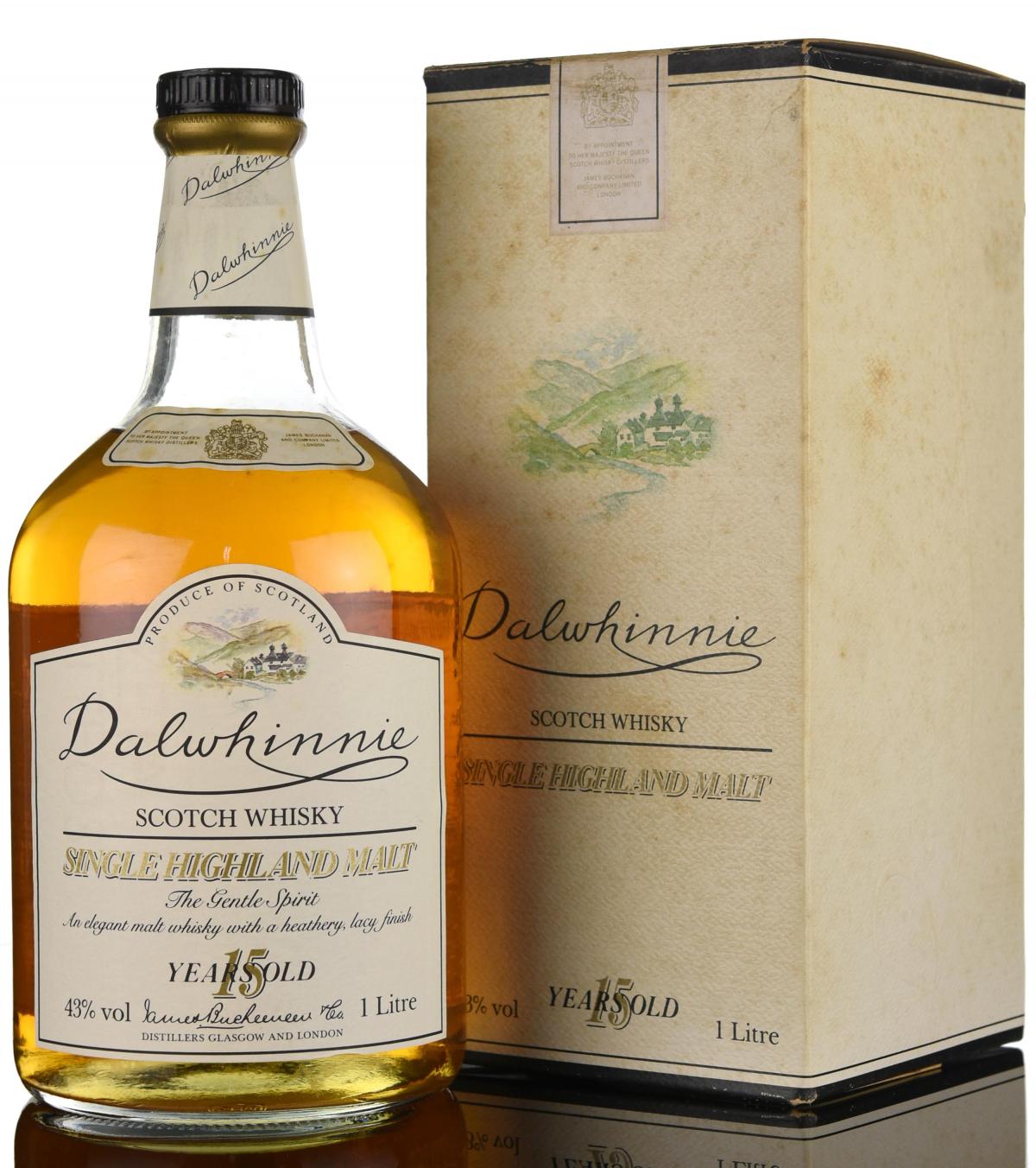 Dalwhinnie 15 Year Old - 1990s - 1 Litre