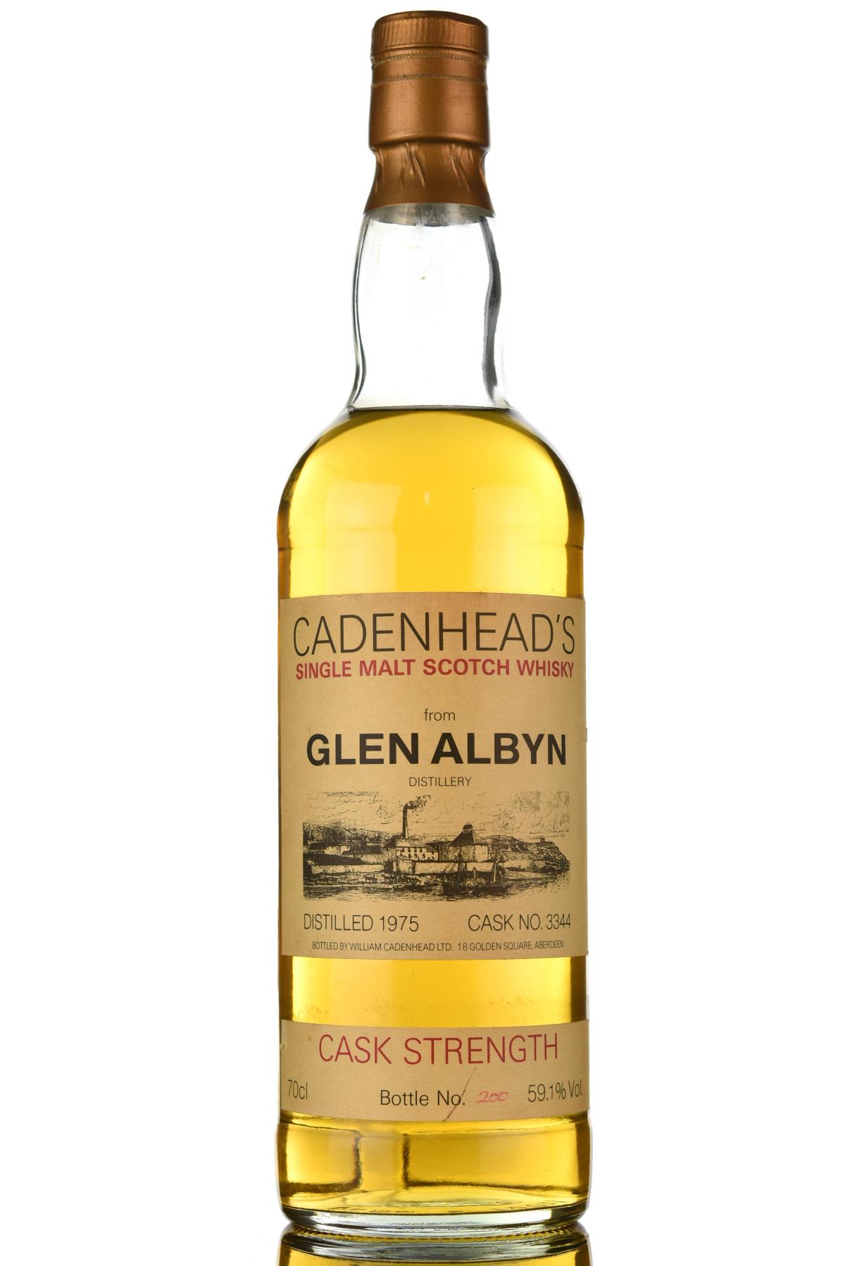 Glen Albyn 1975 - Cadenheads Cask Strength 3344