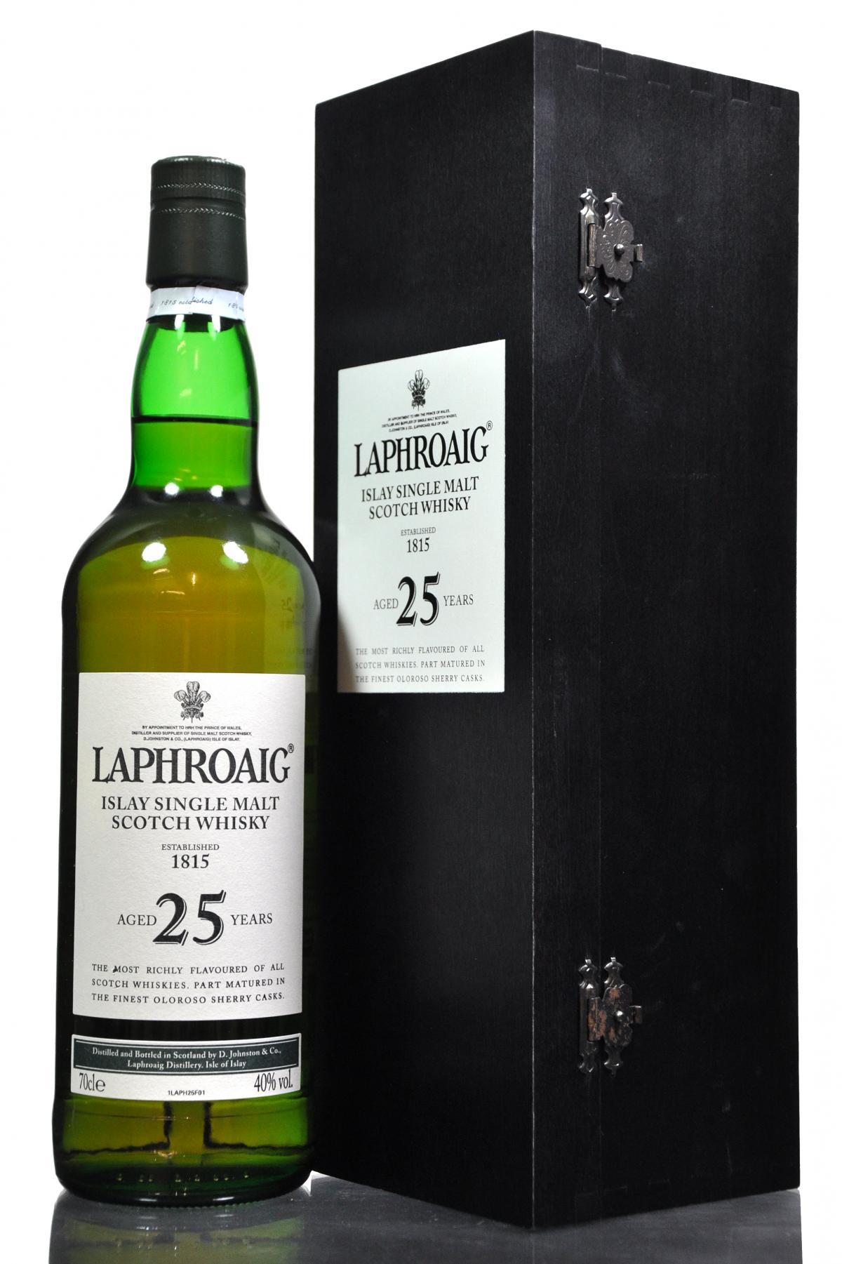 Laphroaig 25 Year Old - 2007 Release