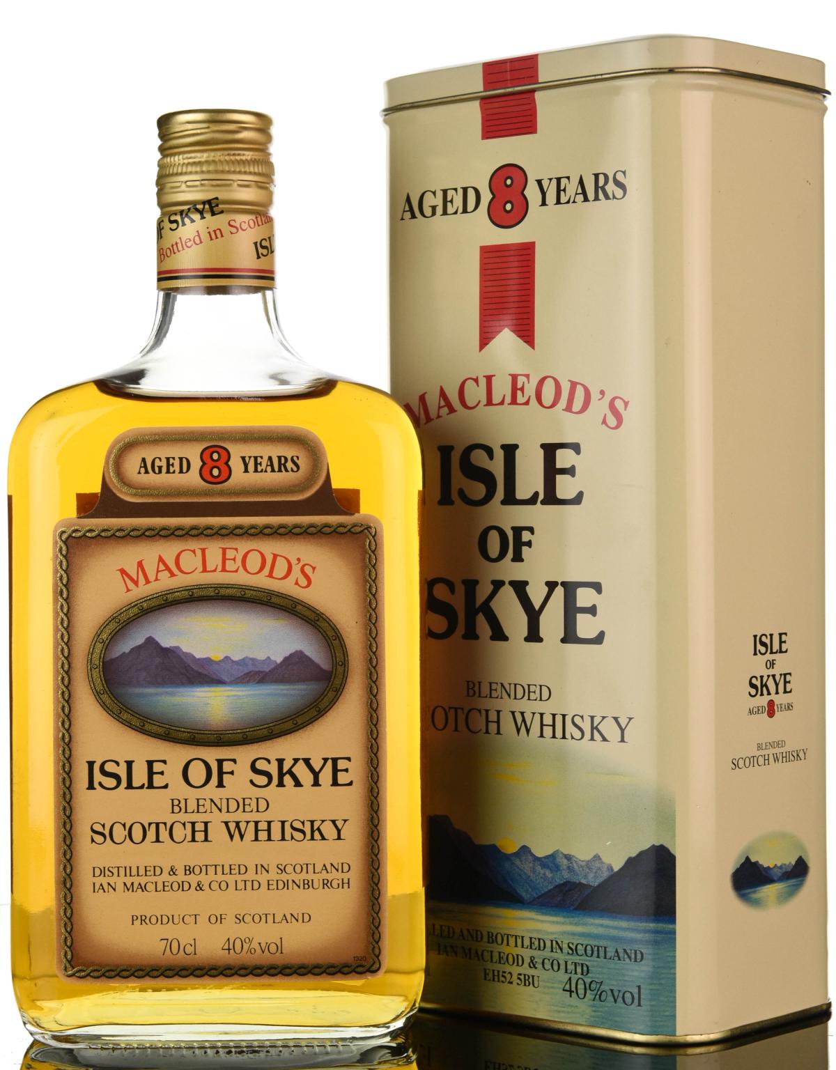 MacLeods Isle Of Skye 8 Year Old - 1990s