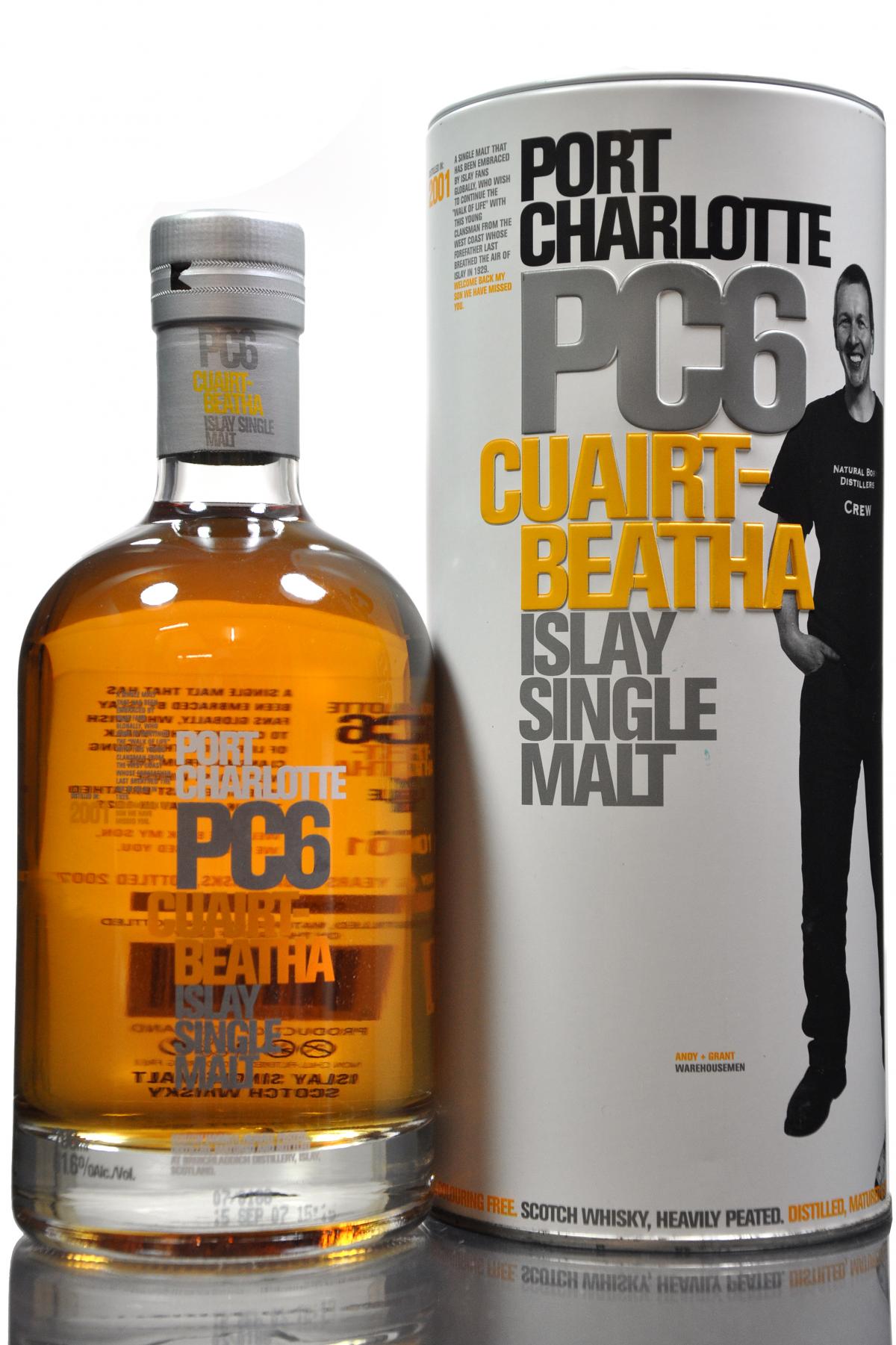 Bruichladdich 2001-2007 - Port Charlotte Cuairt-Beatha - PC6