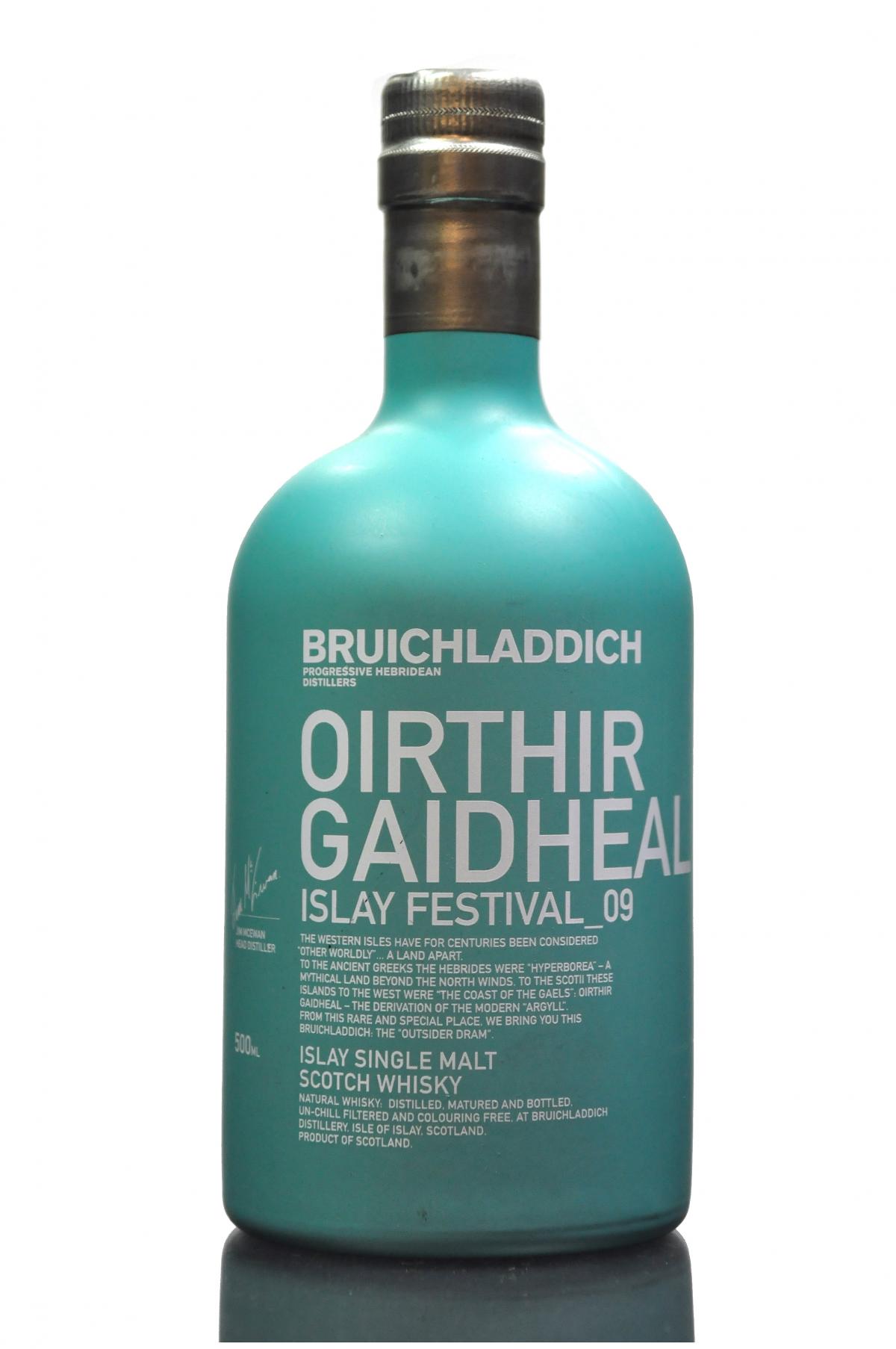 Bruichladdich 1993 - 16 Year Old - Festival 2009 - Oirthir Gaidheal - Single Cask 013