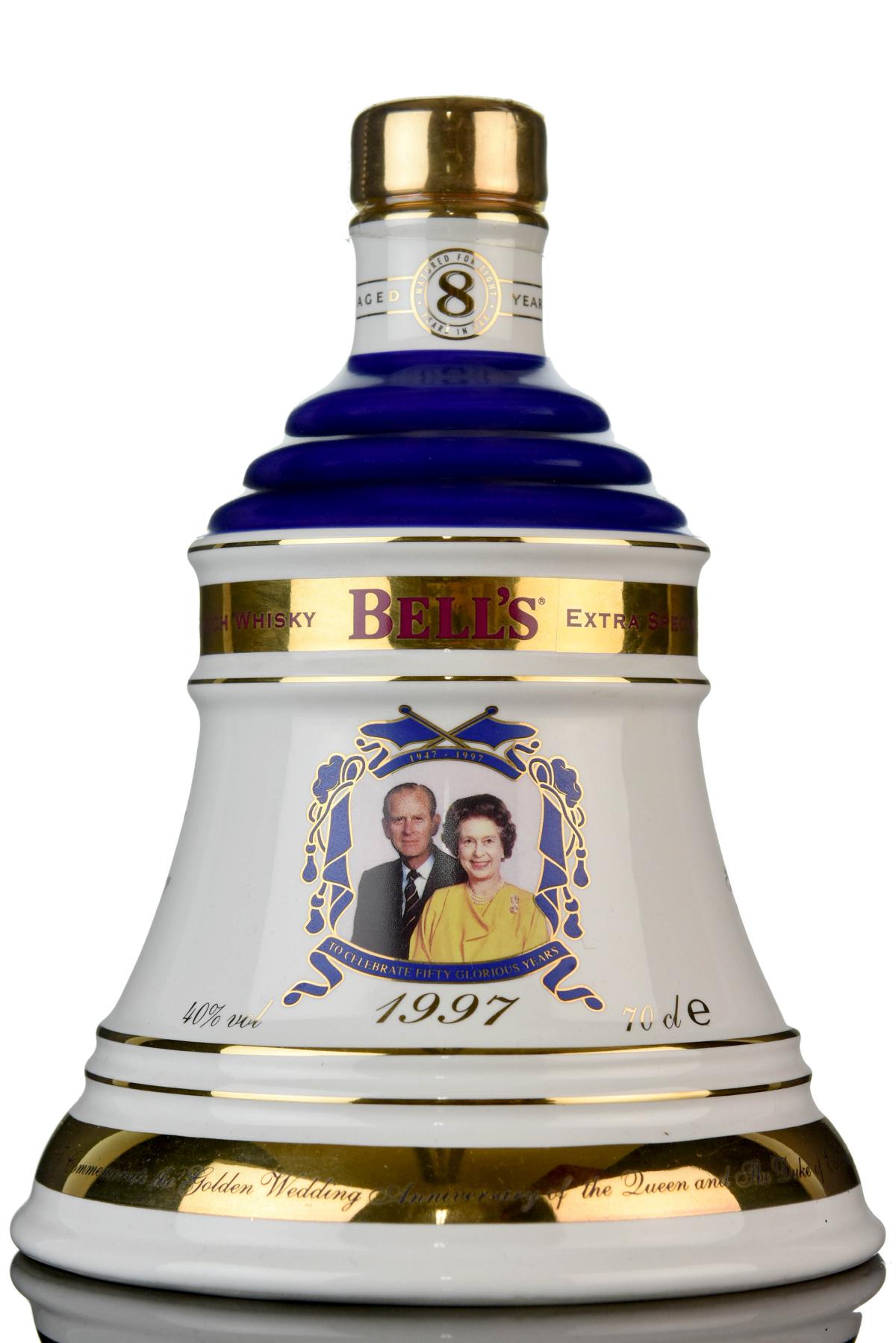 Bells 50th Golden Wedding Anniversary Of The Queen & The Duke Of Edinburgh 1997