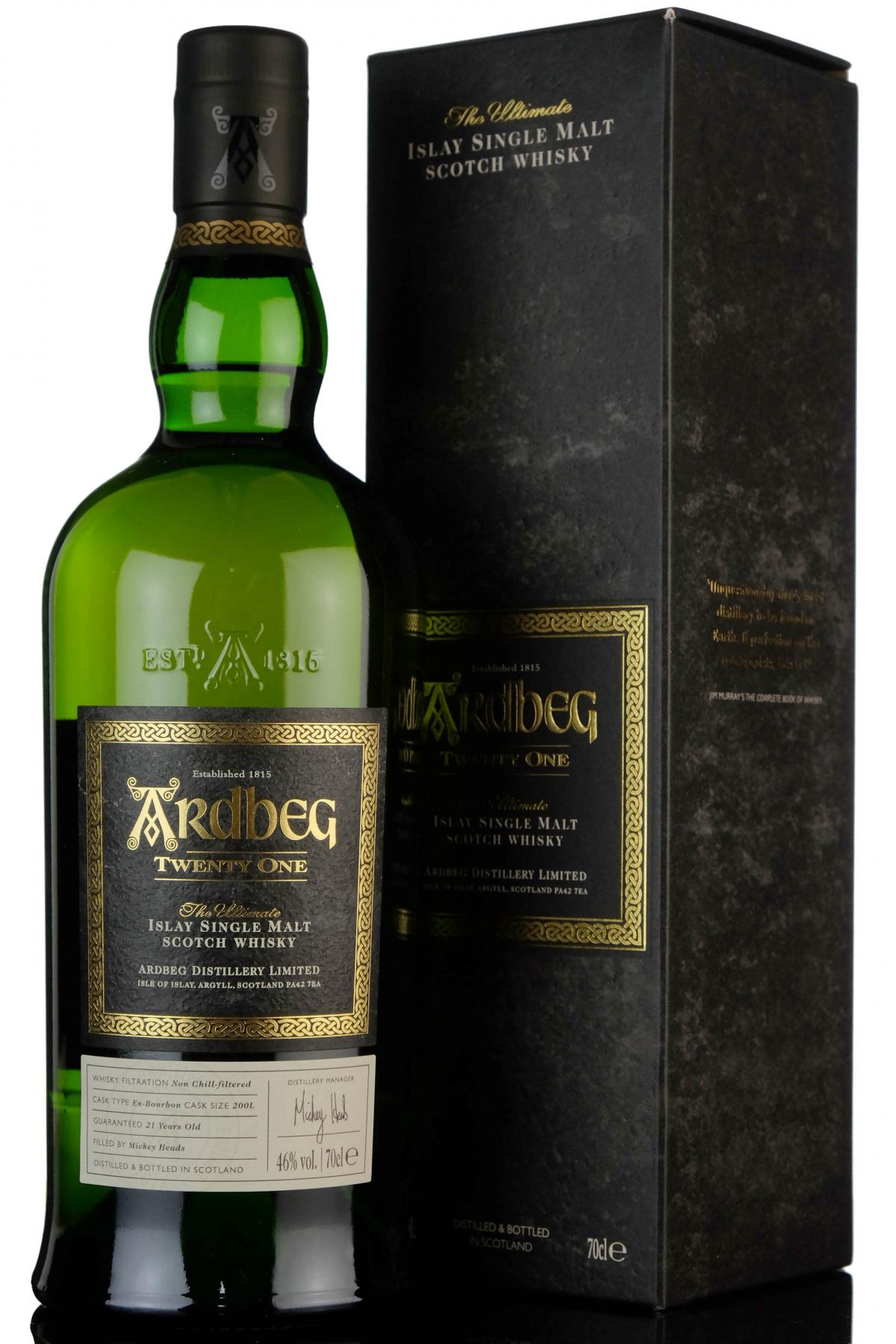 Ardbeg 21 Year Old - Committee Release 2016