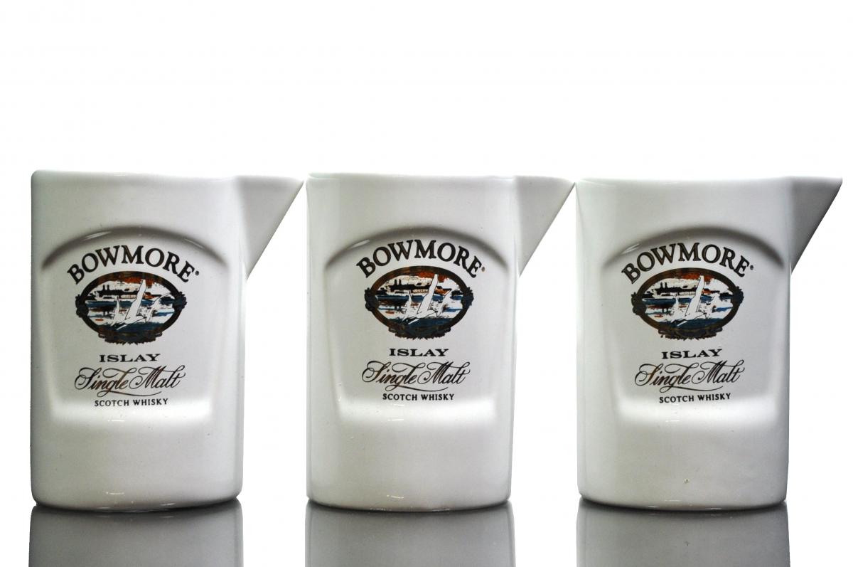 3 x Bowmore Water Jugs