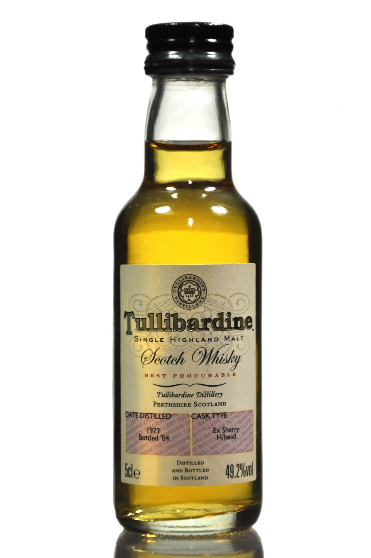 Tullibardine 1973-2004 Miniature