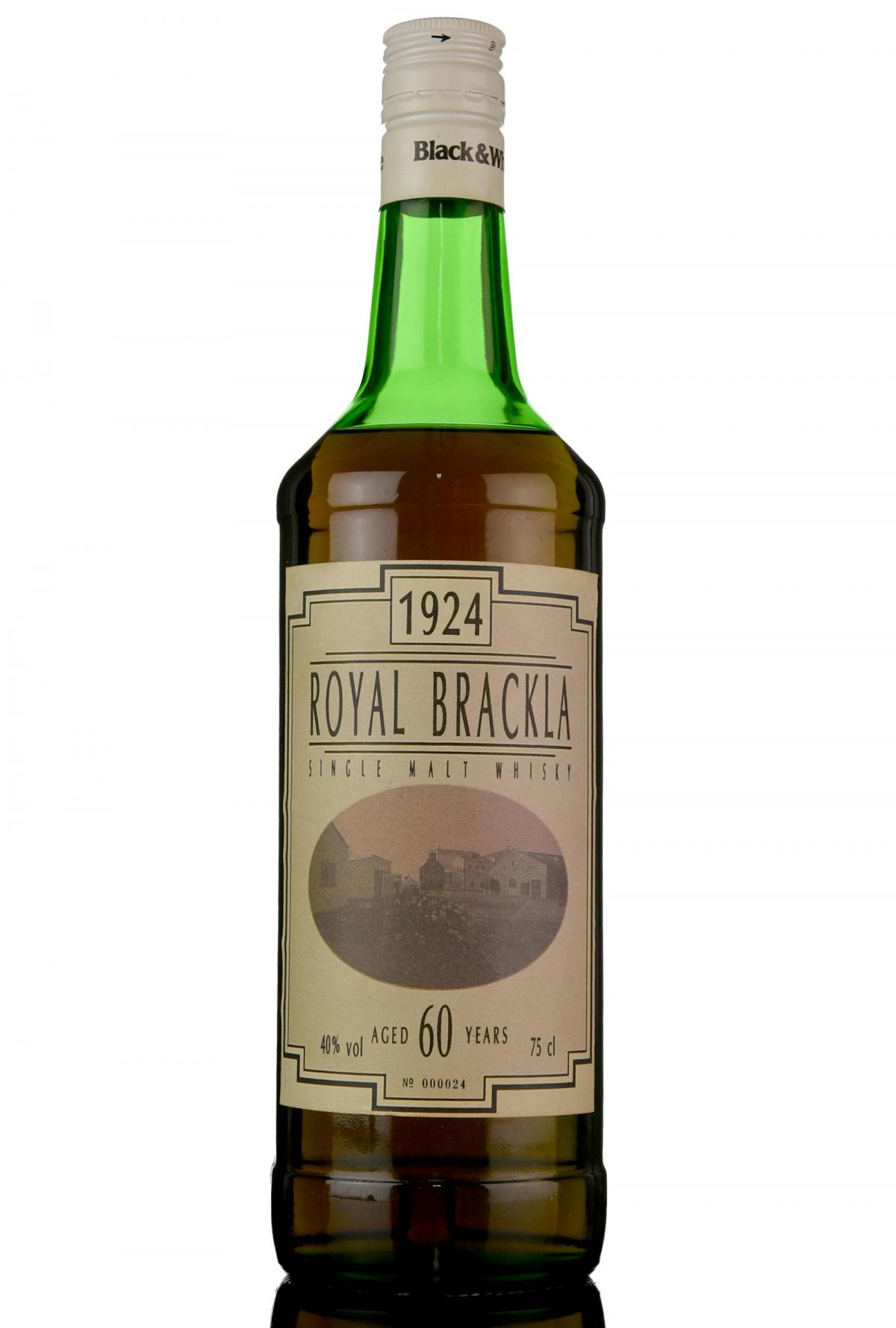 Royal Brackla 1924 - 60 Year Old