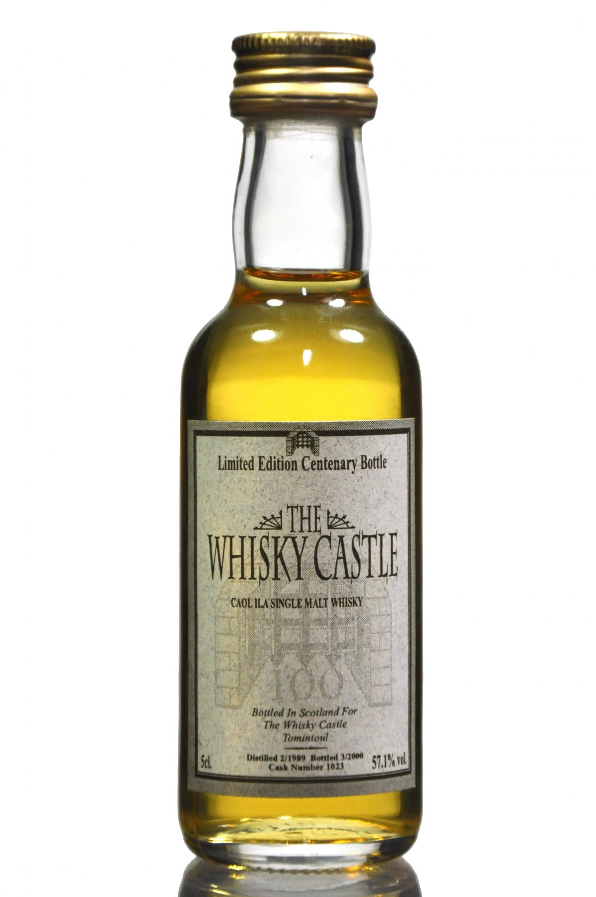 Caol Ila 1989-2000 - Whisky Castle Miniature