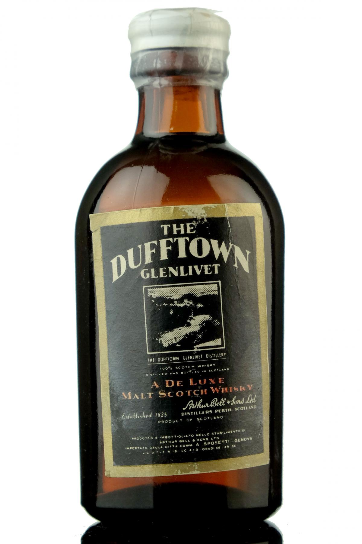 Dufftown-Glenlivet Miniature