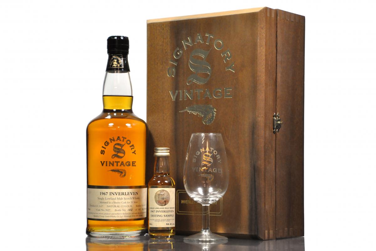 Inverleven 1967-2003 - 35 Year Old - Signatory Vintage