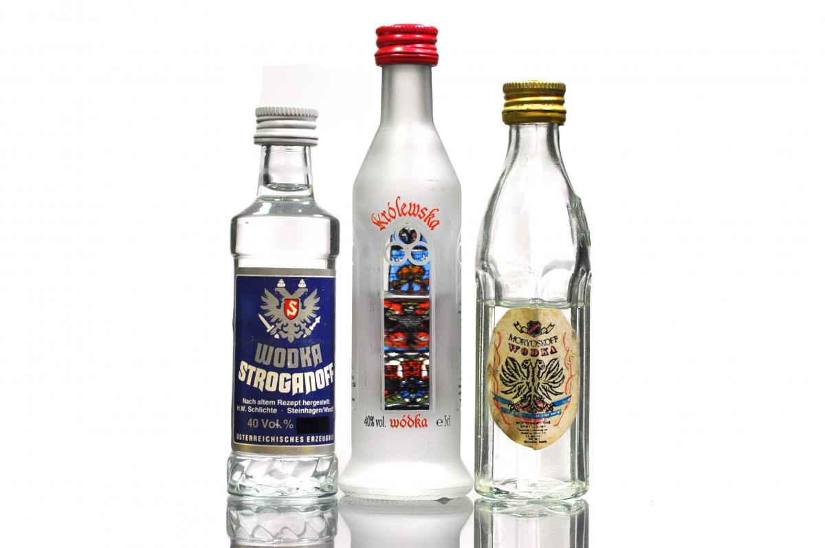 3 x Wodka Miniatures