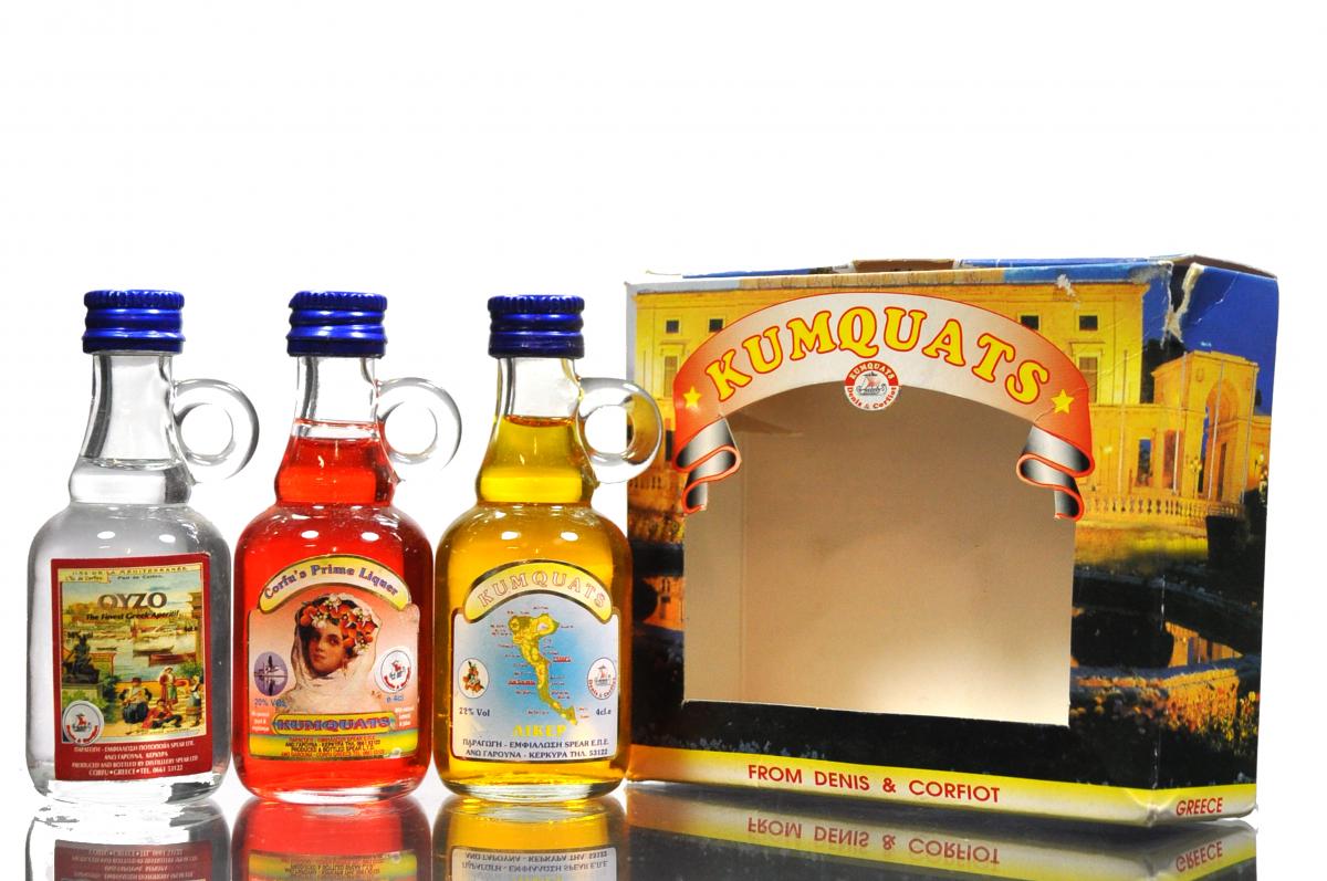 Liqueur Miniature Presentation Set