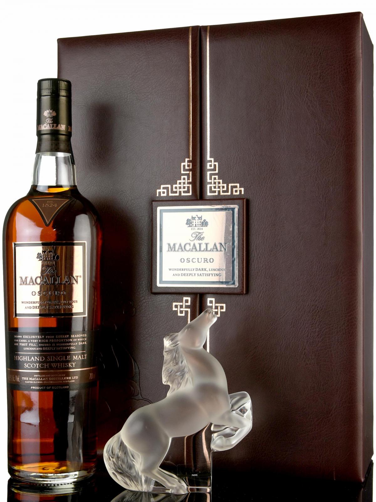 Macallan Oscuro - Cheval Kasak Horse By Lalique