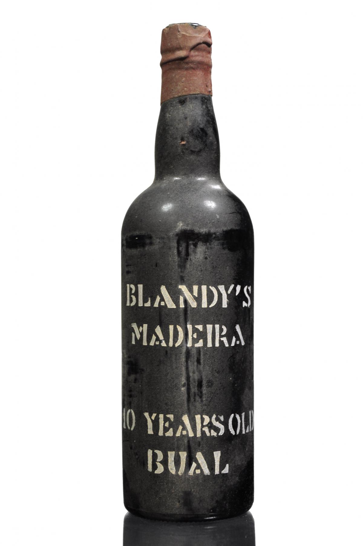 Blandys 10 Year Old - Bual Madeira - 1980s