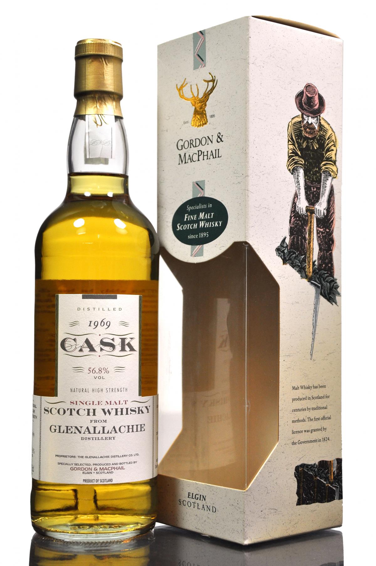 Glenallachie 1969 - CASK - Gordon & MacPhail