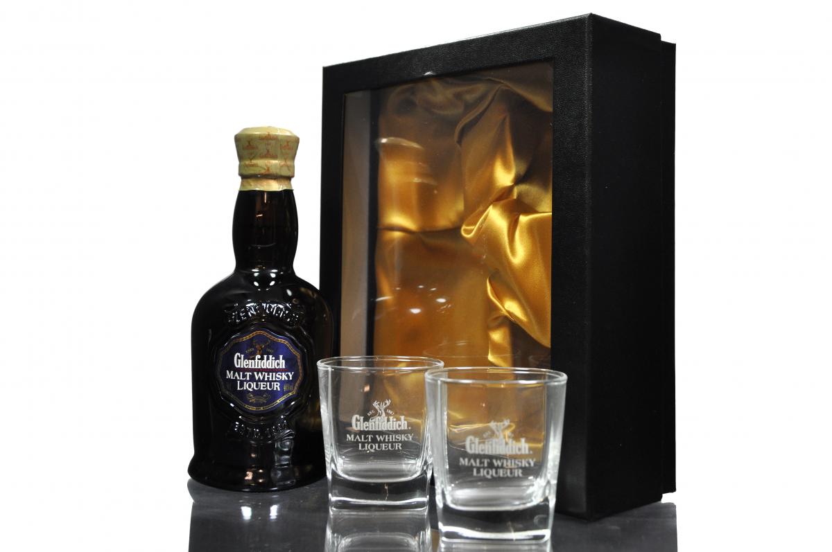 Glenfiddich Malt Whisky Liqueur - 2005 Release - Presentation Set