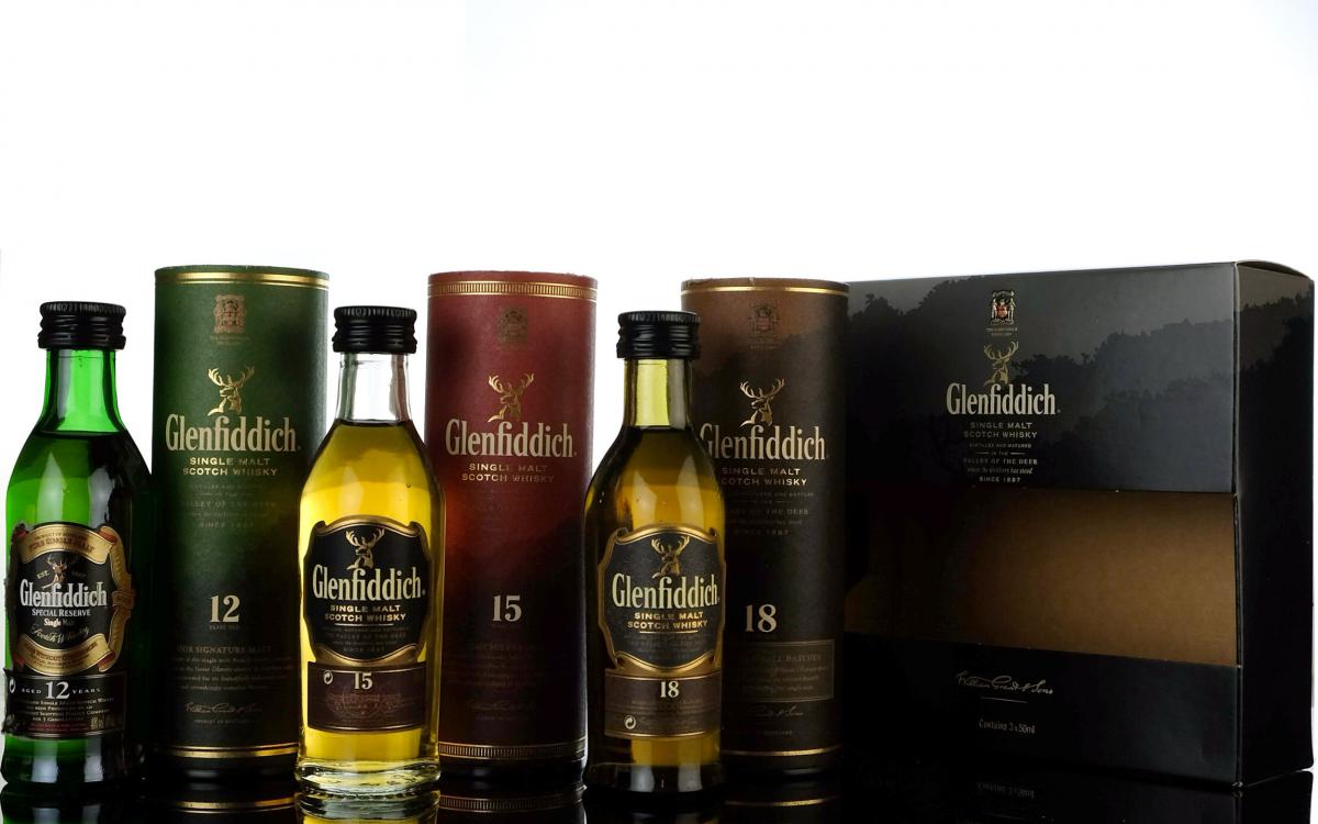 Glenfiddich Miniature Pack