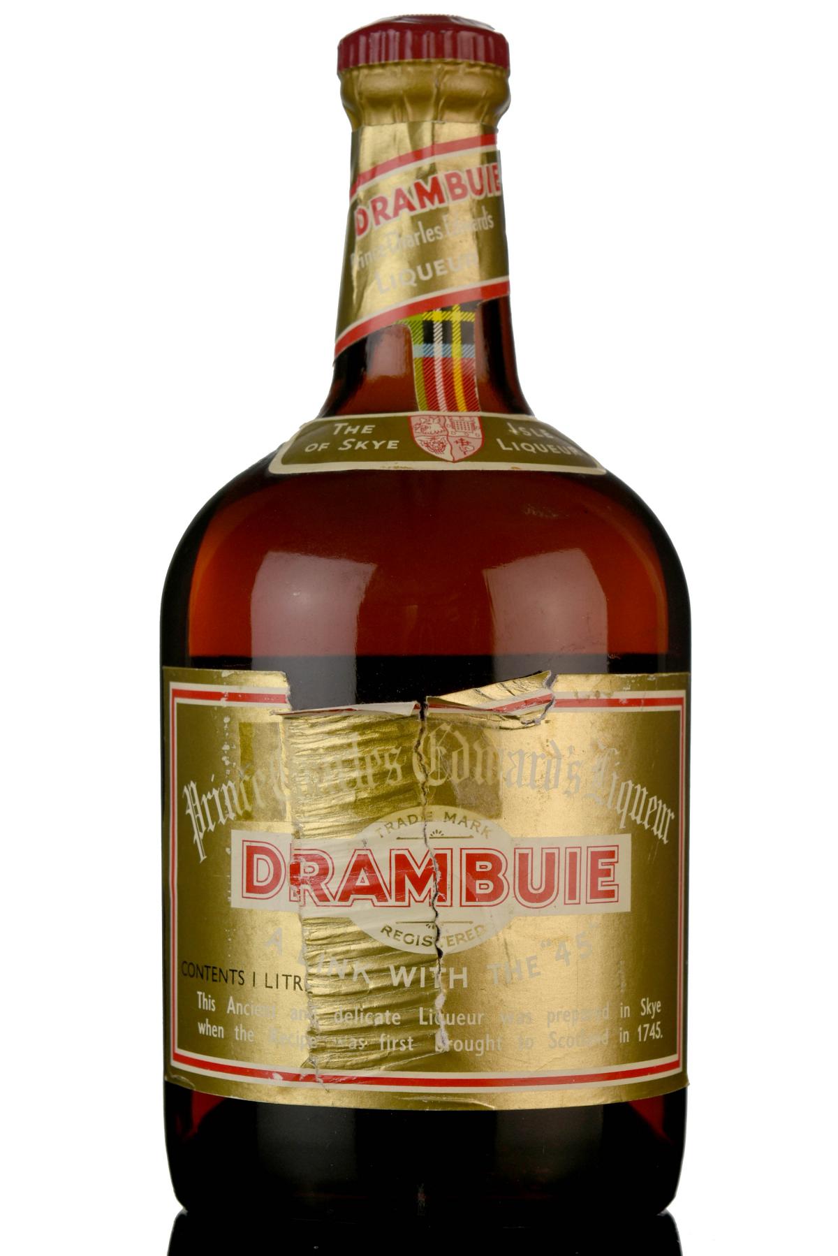 Drambuie Liqueur - 1970s - 1 Litre