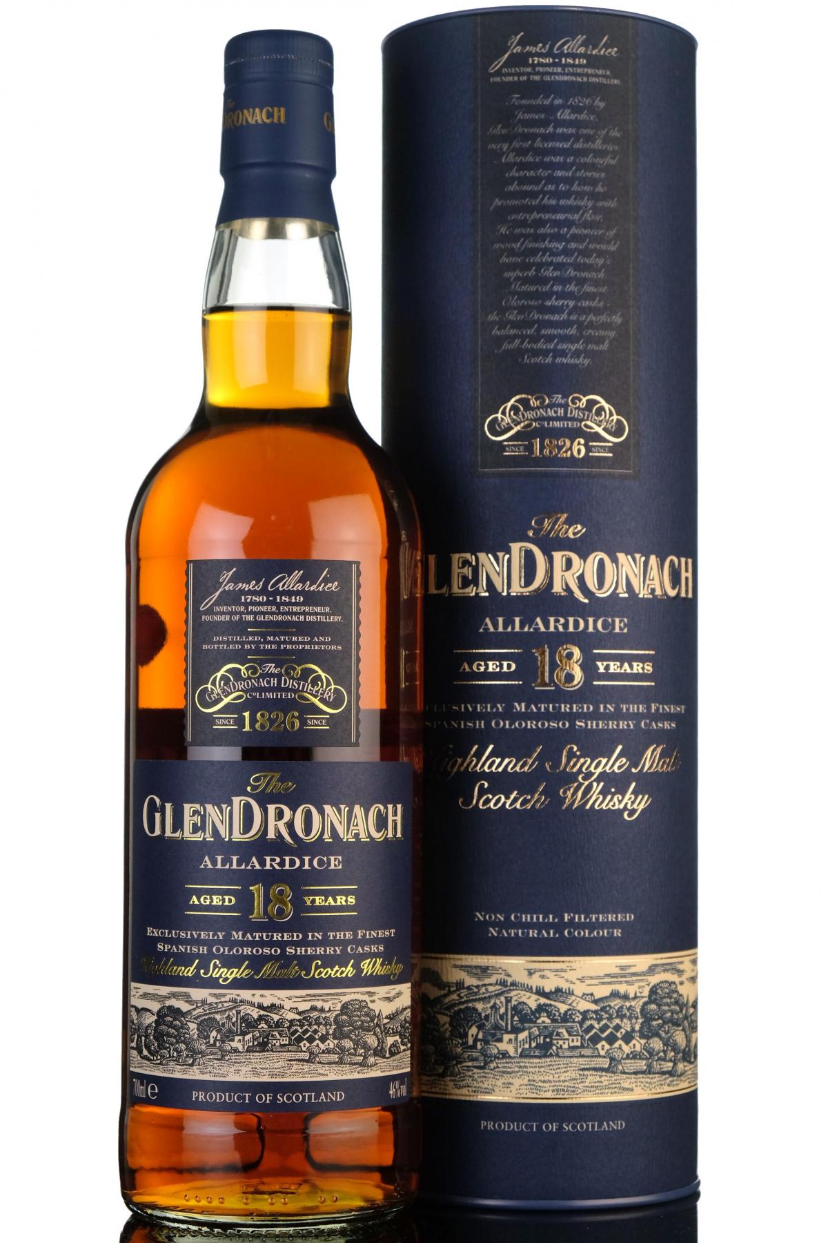 Glendronach 18 Year Old - Allardice