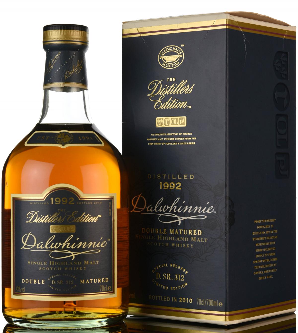 Dalwhinnie 1992 - Distillers Edition 2010