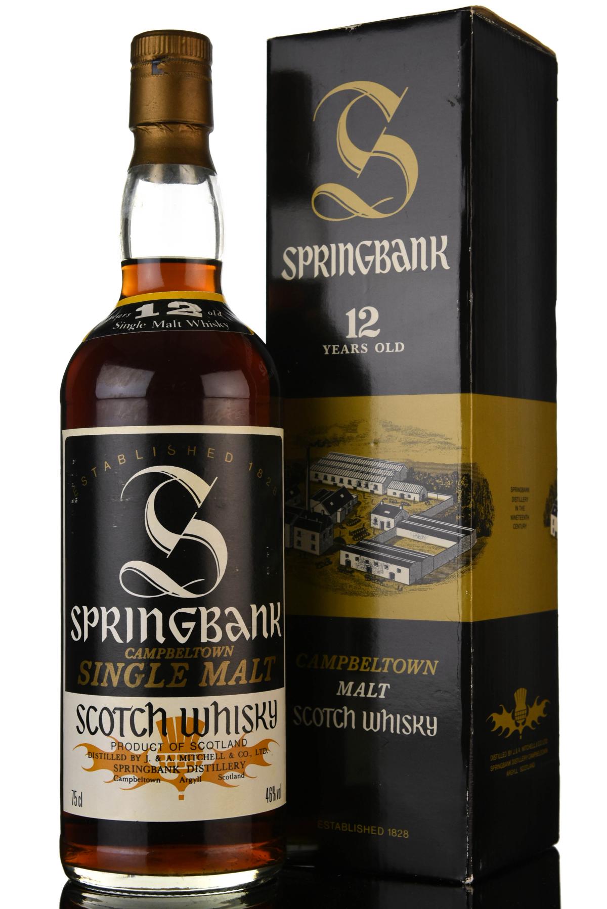 Springbank 12 Year Old - 1980s - Dark Sherry