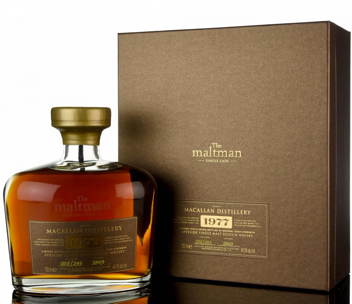 Macallan 1977-2012 - 35 Year Old - The Maltman Single Cask 2849