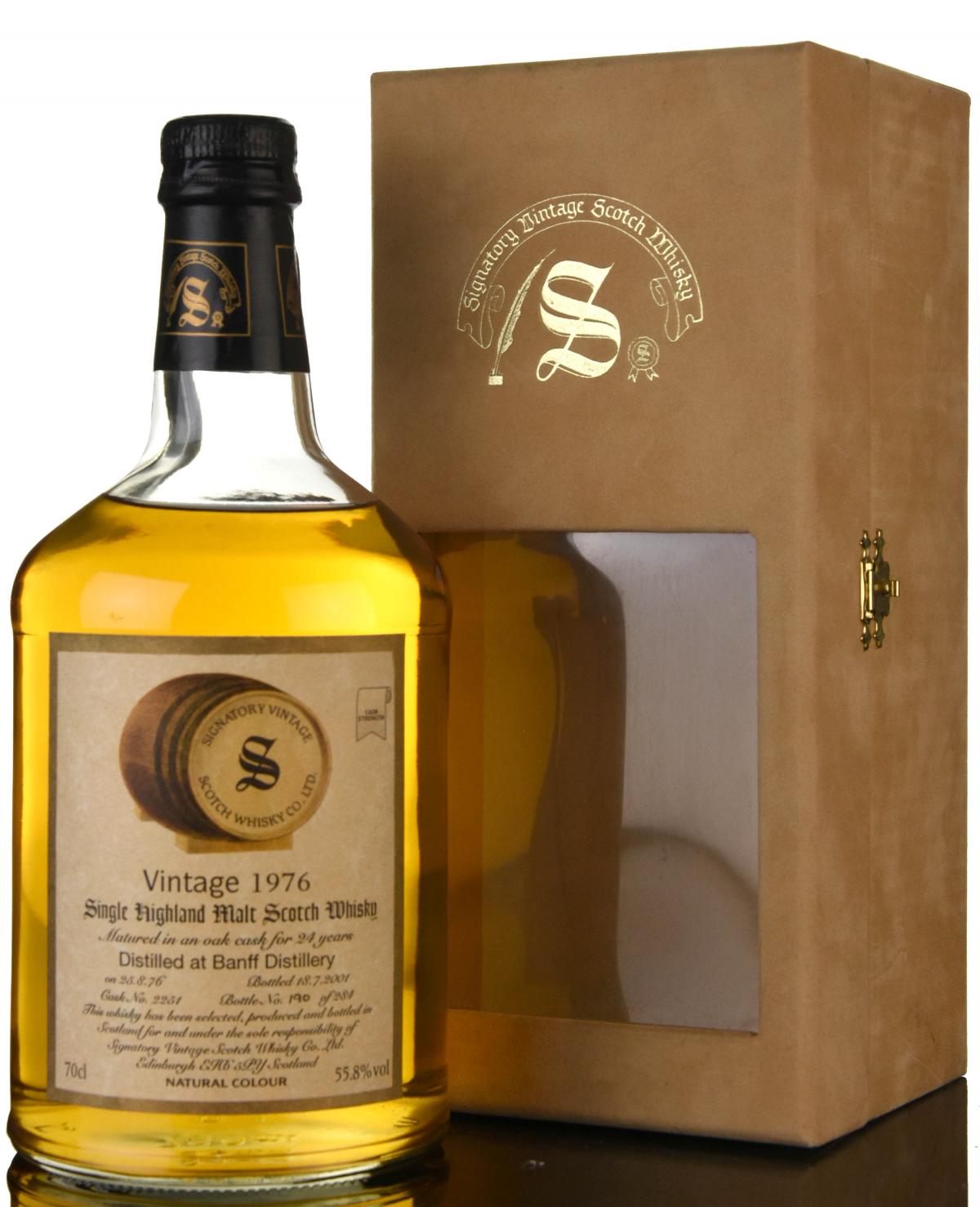 Banff 1976-2001 - 24 Year Old - Signatory Vintage