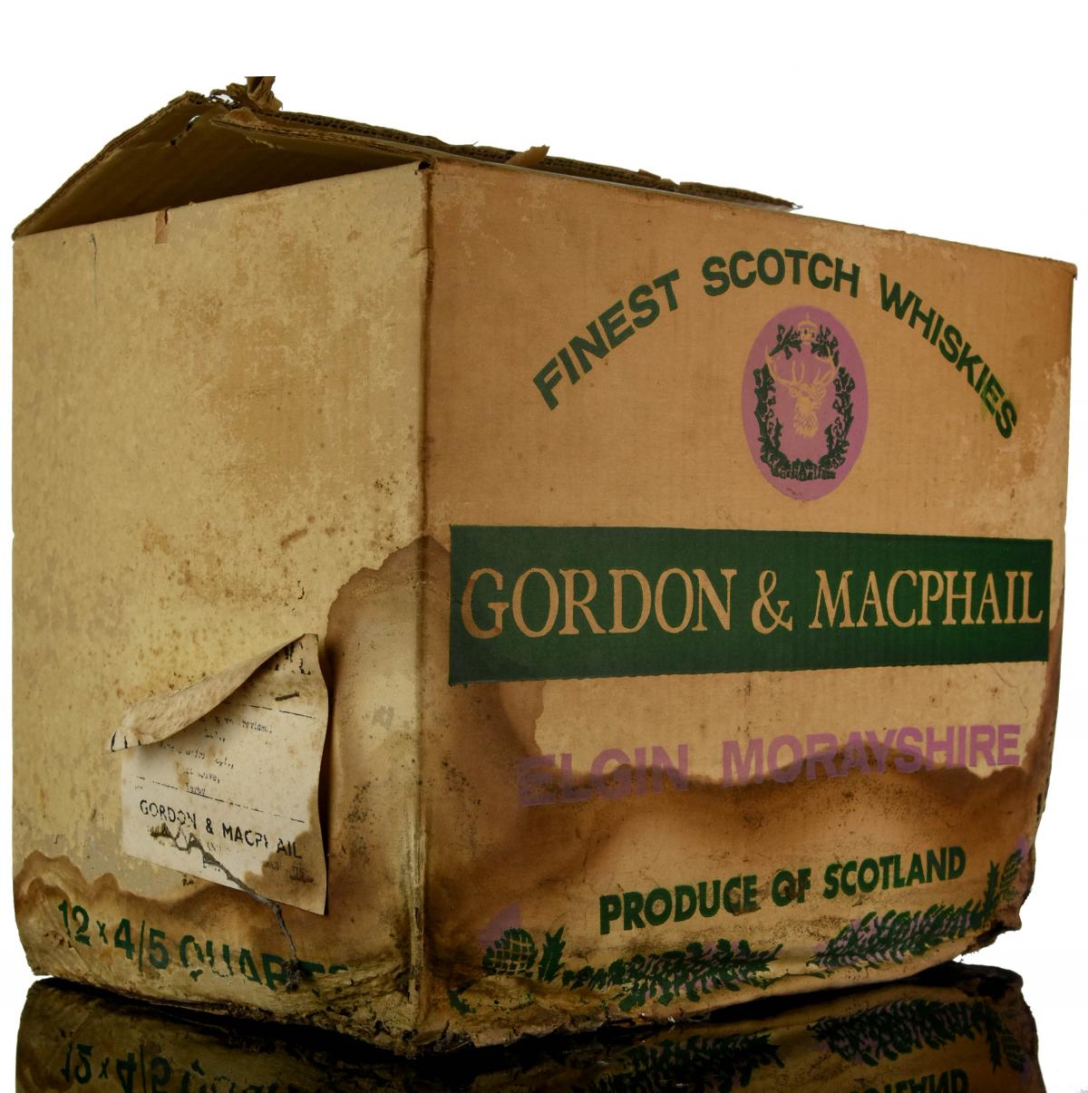 Macallan 1958 - Gordon & MacPhail - Empty Original Box