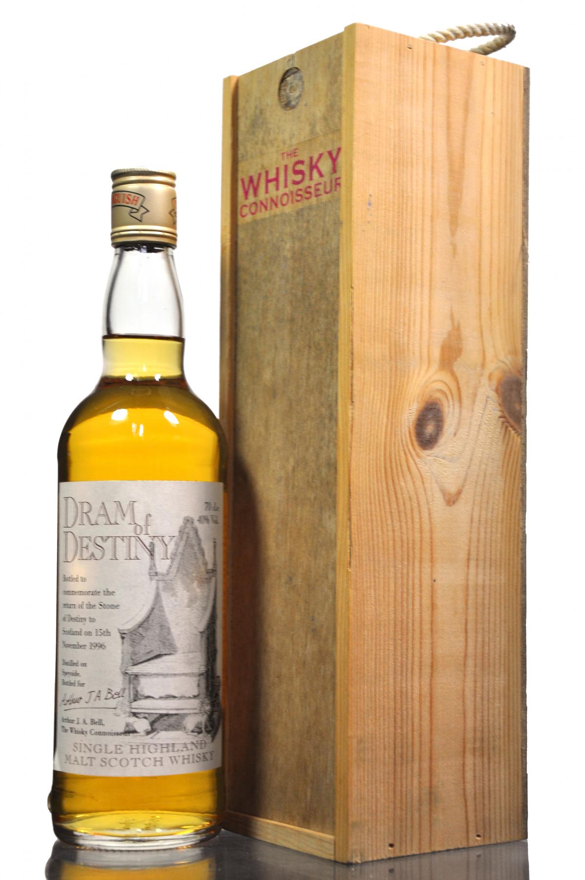 Dram Of Destiny - The Whisky Connoisseur - Limited Edition - 1996 Release