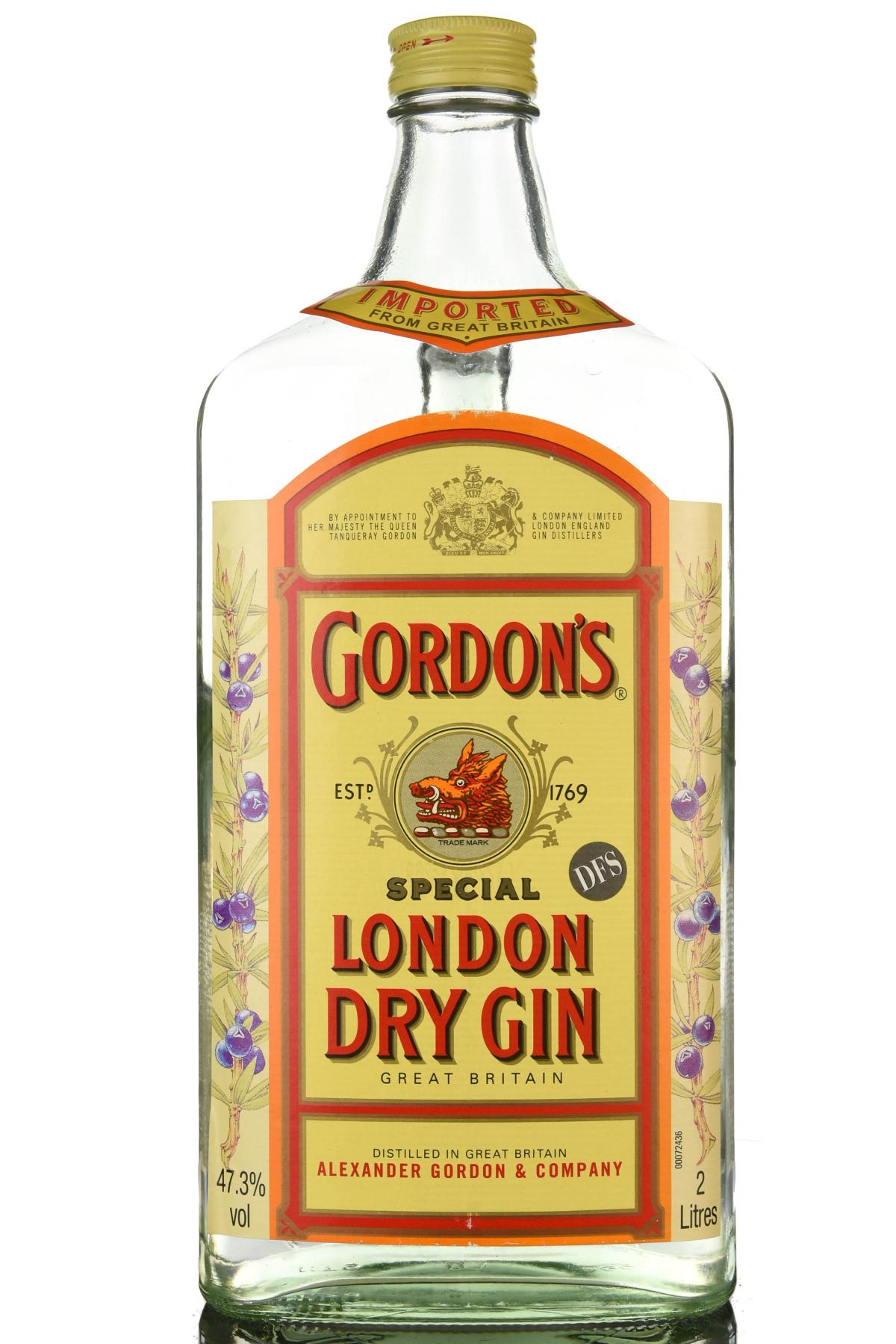 Gordons Gin - 2 Litres