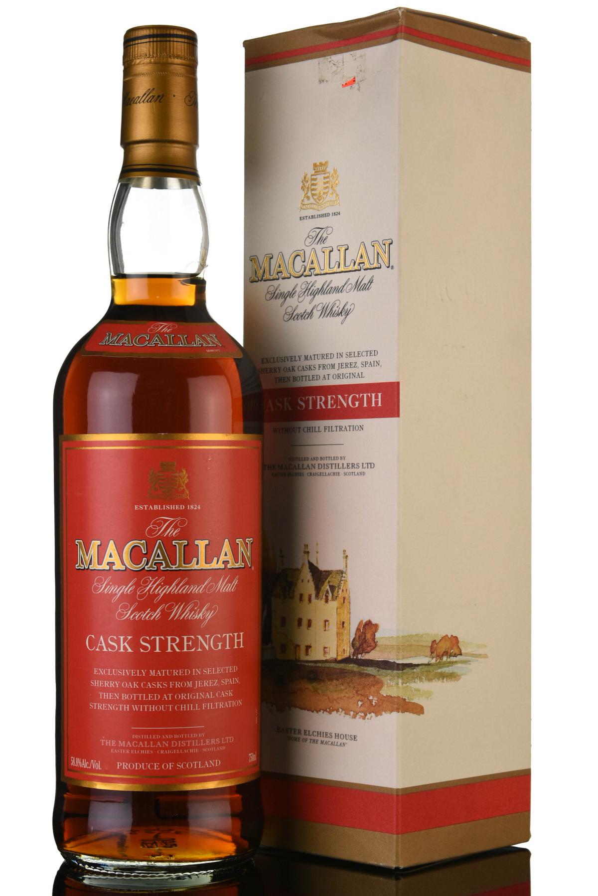 Macallan Cask Strength - 58.8%