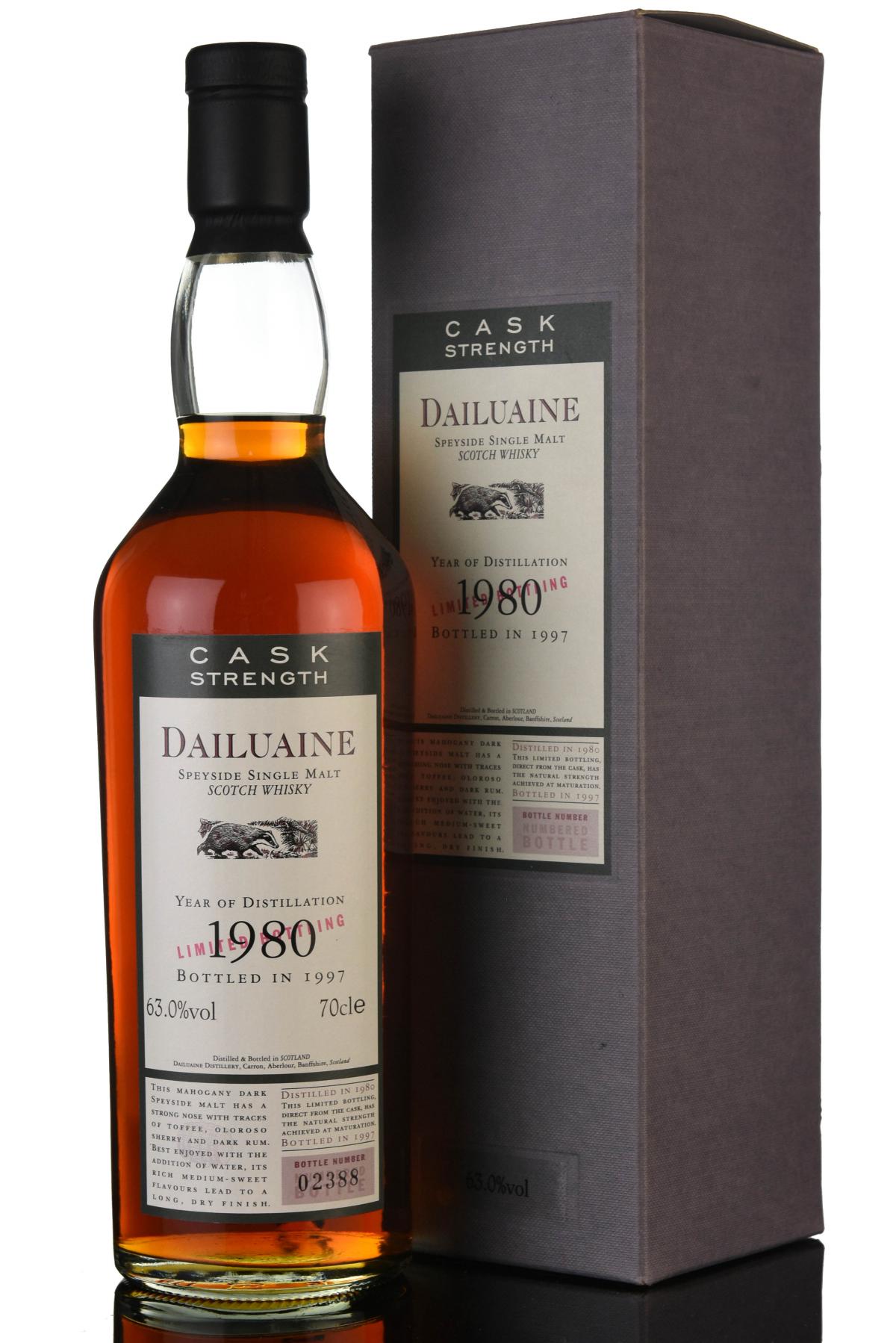 Dailuaine 1980-1997 - Flora & Fauna - Cask Strength