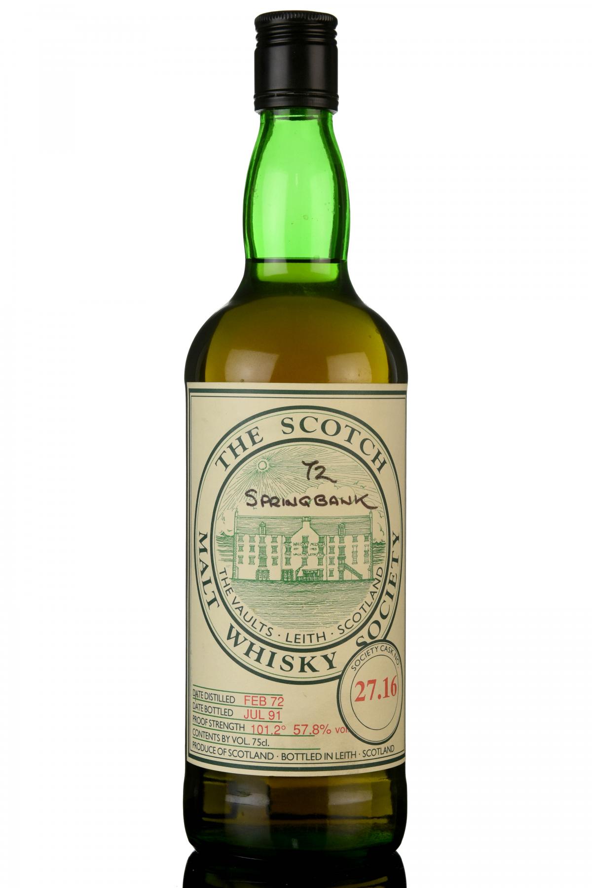 Springbank 1972-1991 - SMWS 27.16