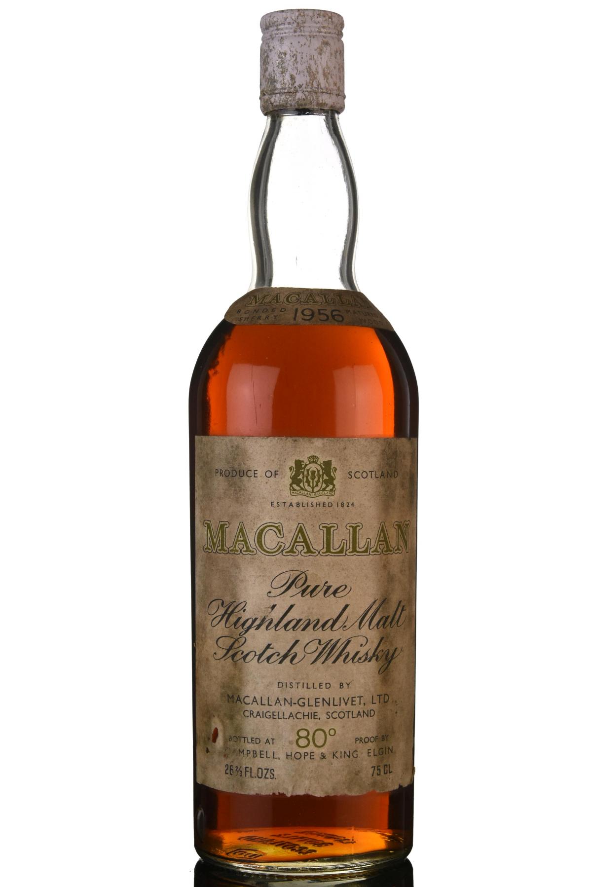 Macallan 1957 - Campbell Hope & King - 1970s