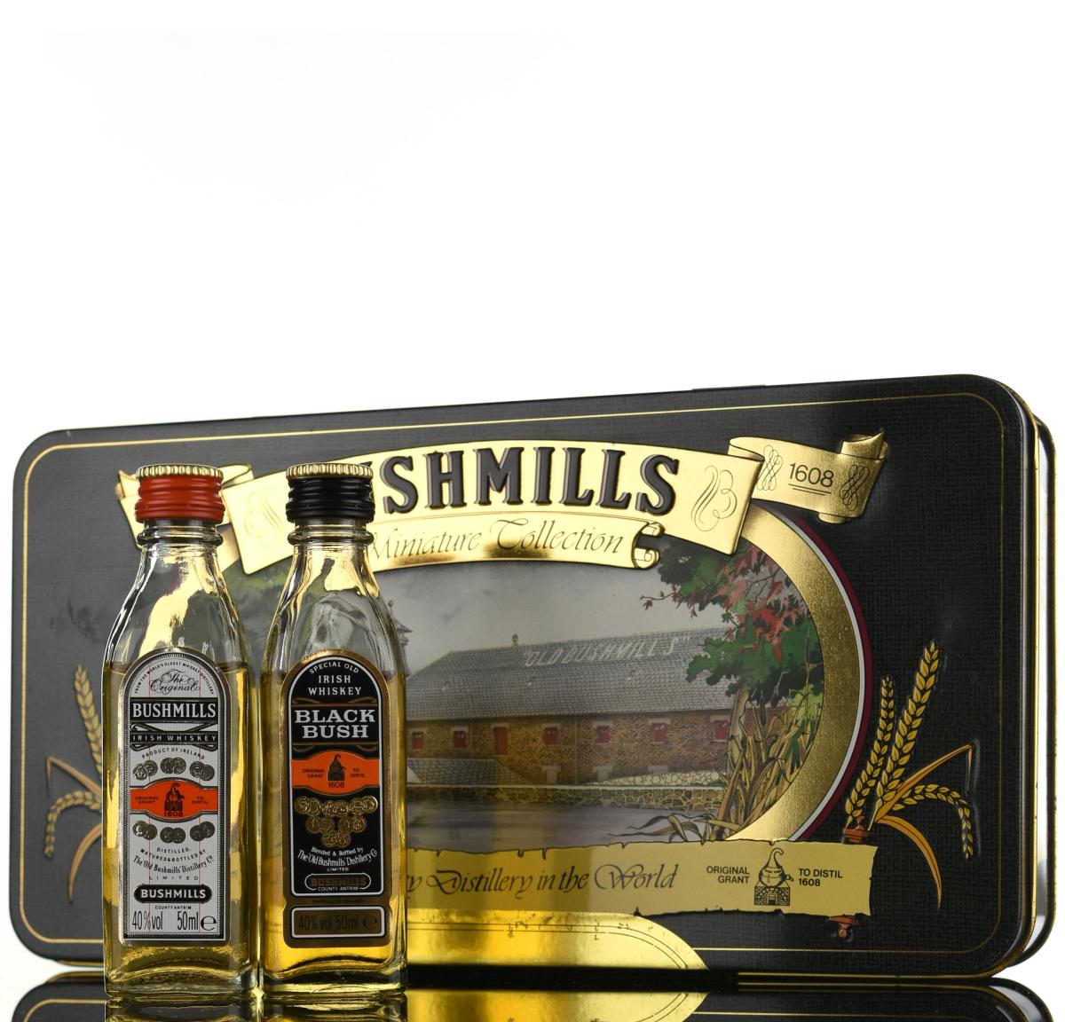 2 x Bushmills Miniatures