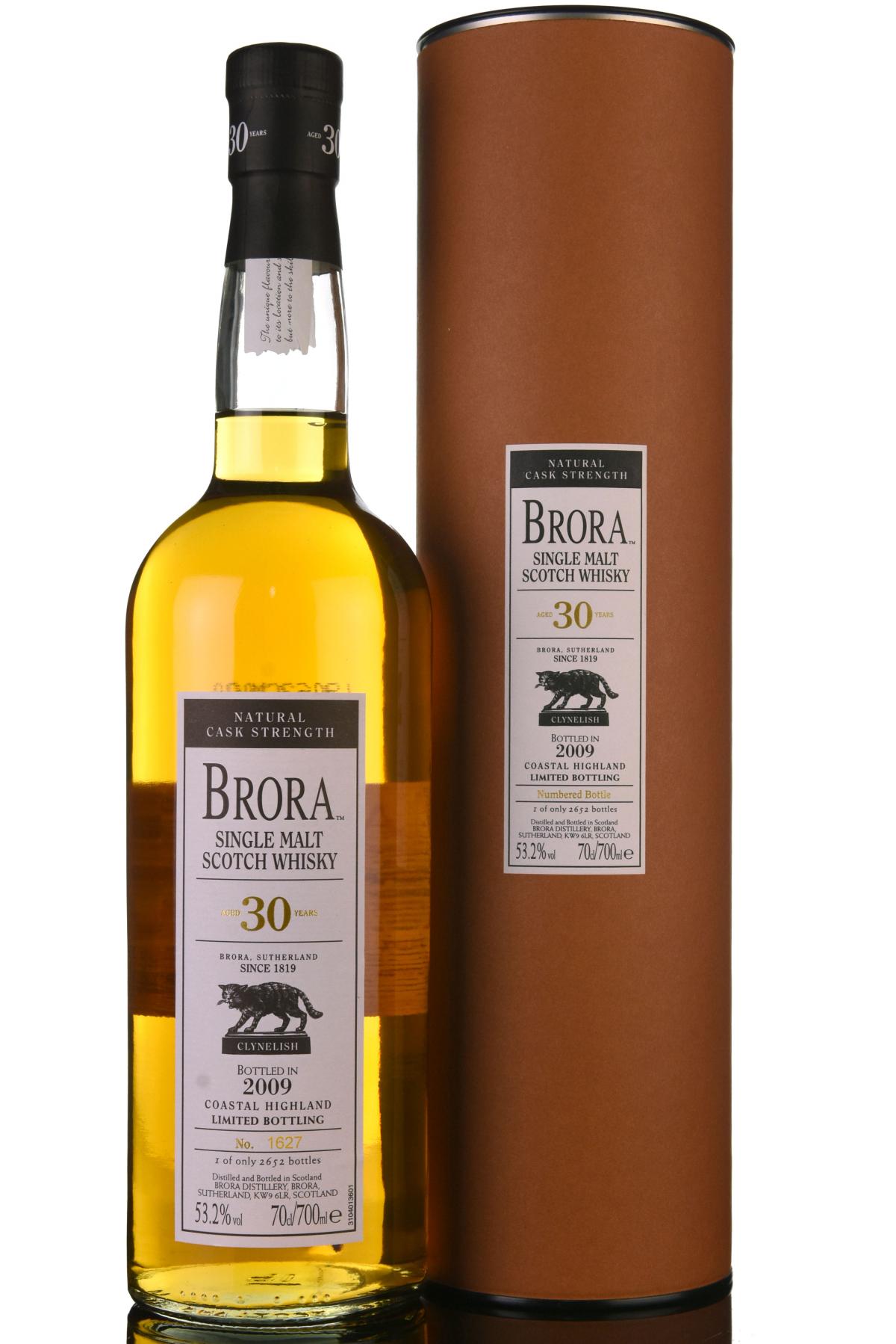 Brora 30 Year Old - Bottled 2009