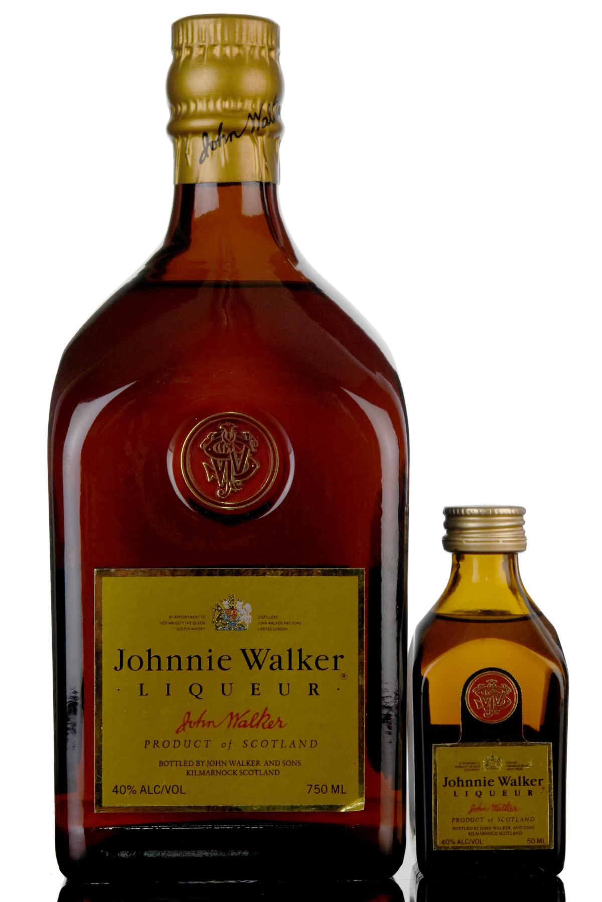 Johnnie Walker Whisky Liqueur - 1990s