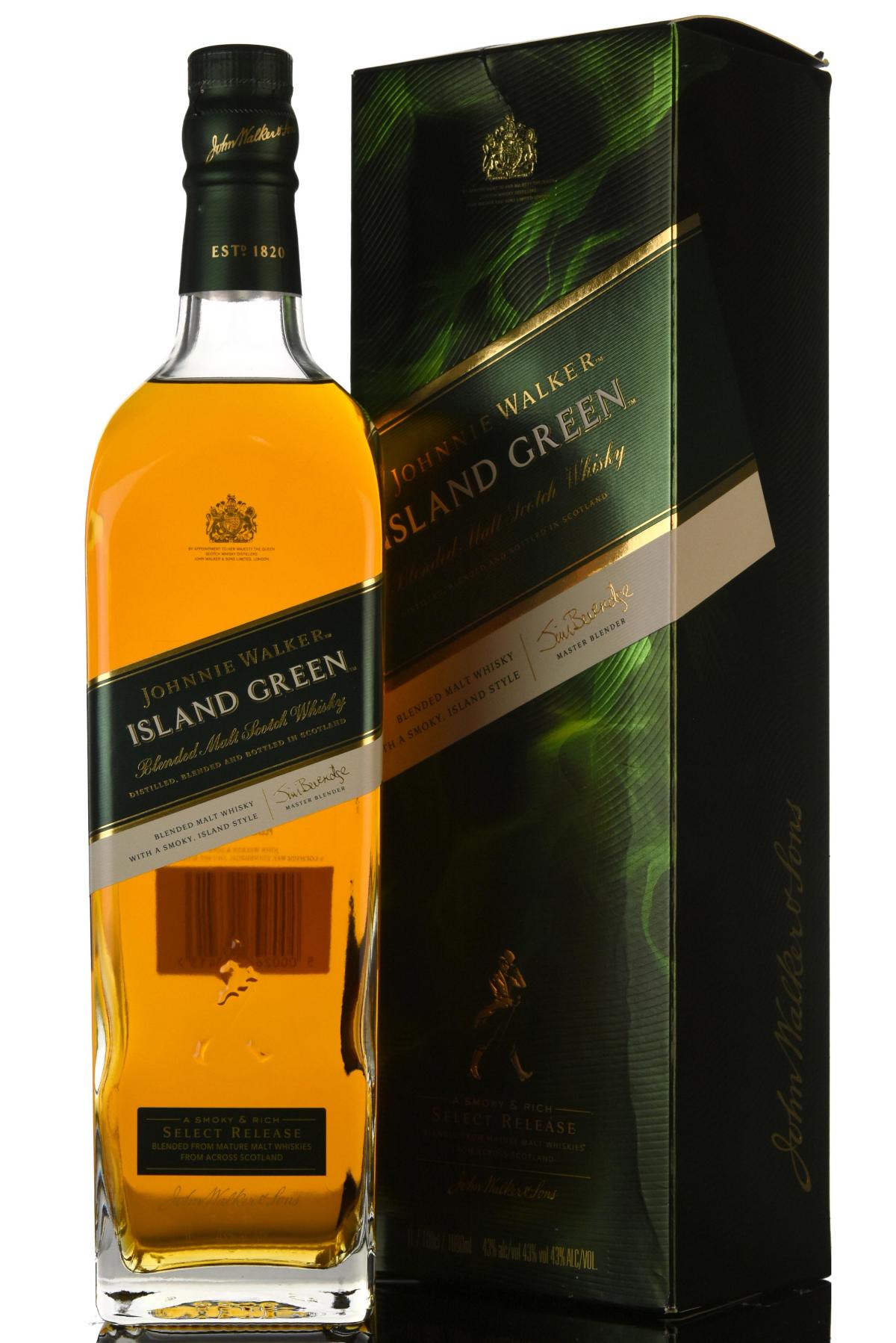 Johnnie Walker Island Green - 1 Litre