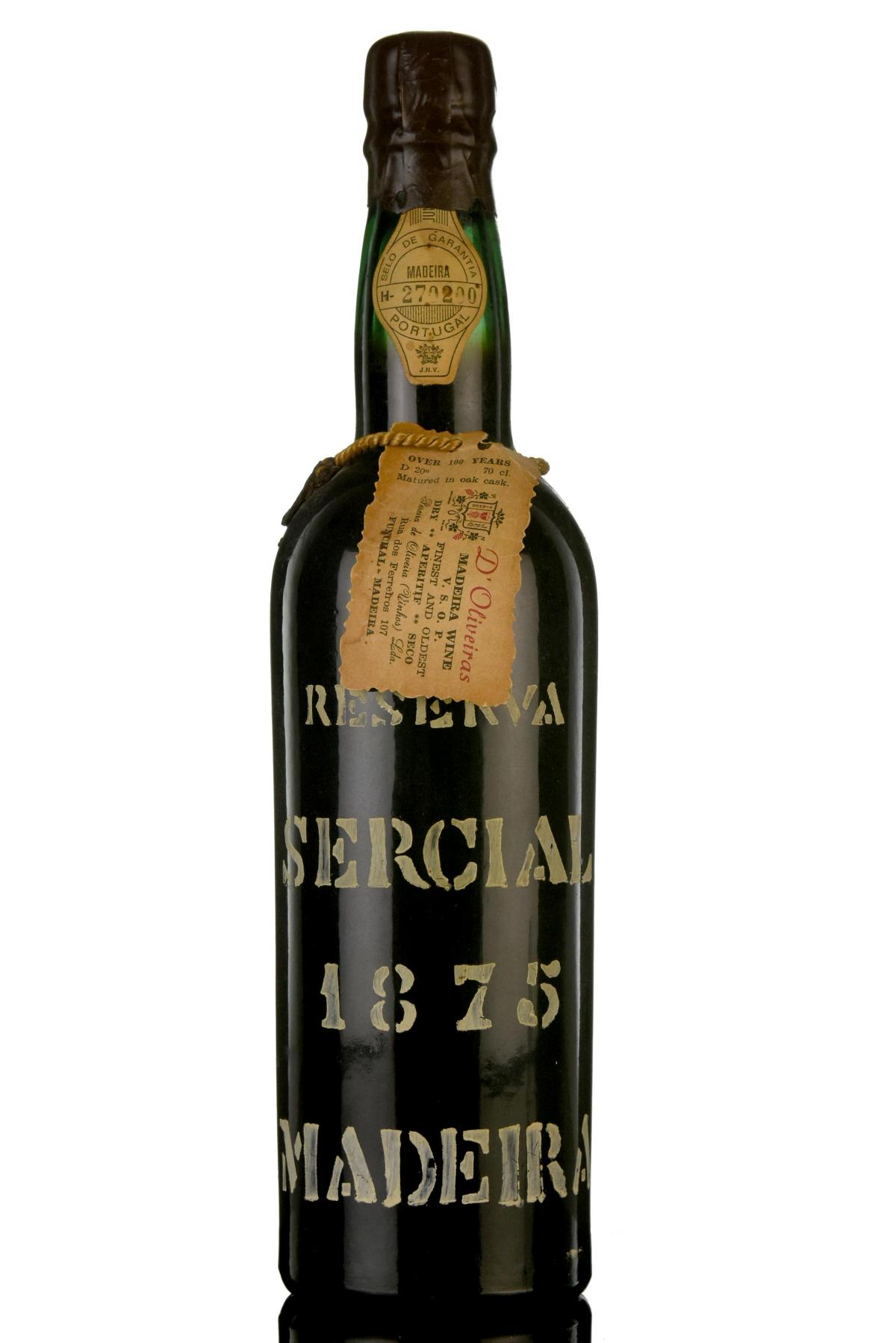 DOliveiras 1875 Madeira Wine
