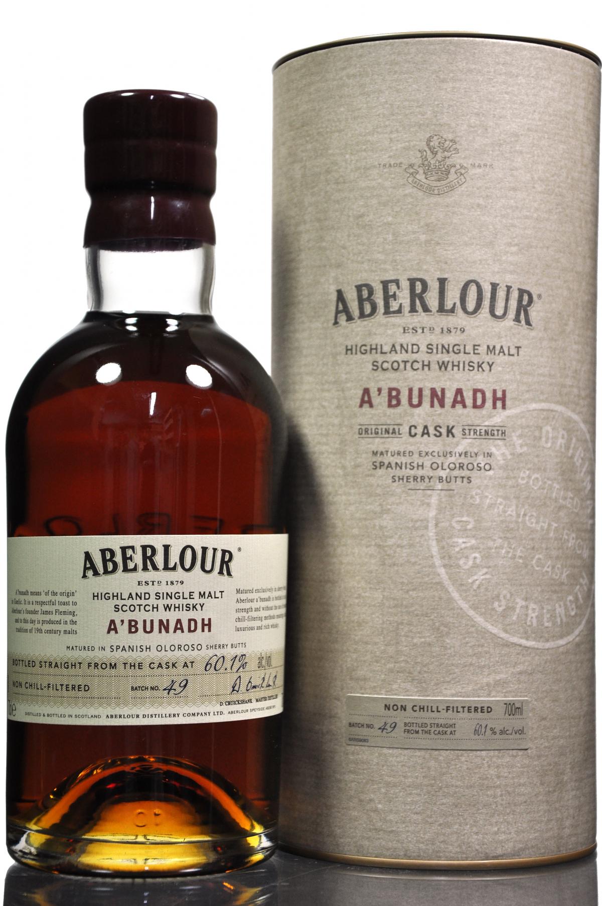 Aberlour Abunadh - Batch 49