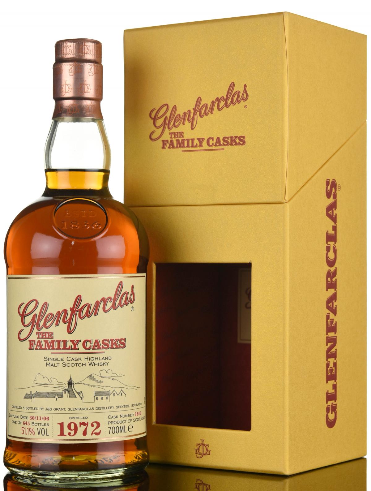 Glenfarclas 1972-2006 - Family Cask 3546