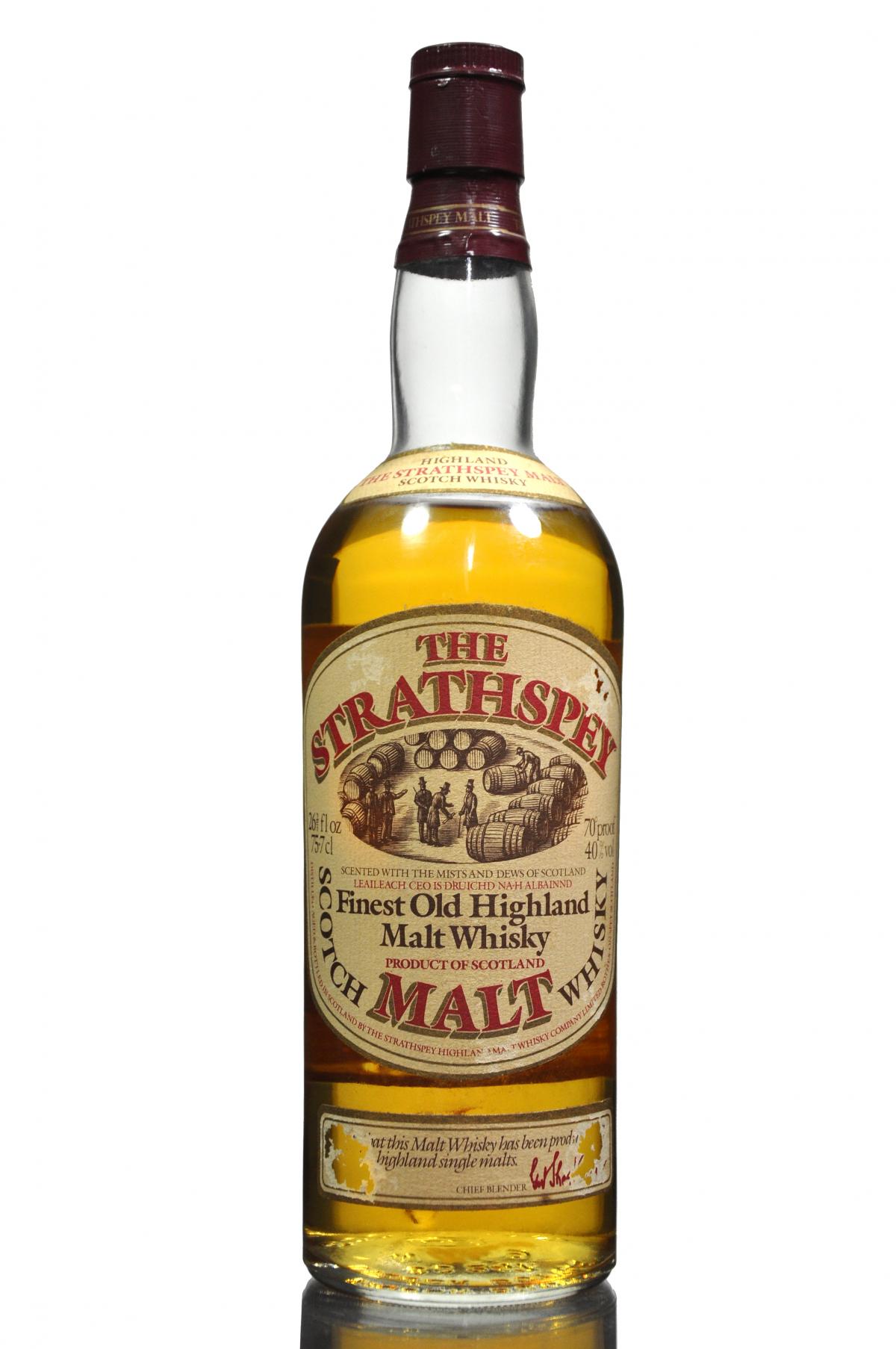 Strathspey Malt - 1970s